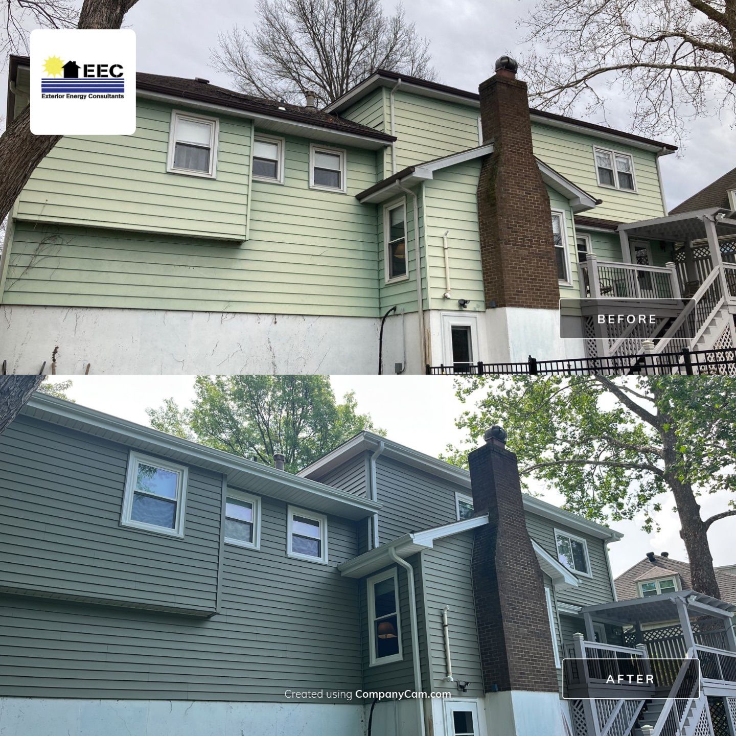 Siding Installation using Cypress by EEC Windows, Siding & Roofing