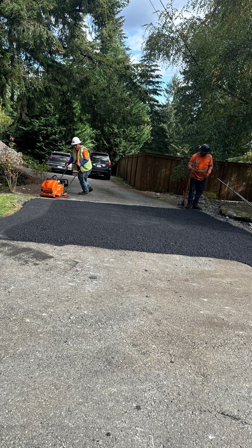 Concrete Curbing & Asphalt Patch Repair | Bellevue  by Jireh Asphalt & Concrete Inc 