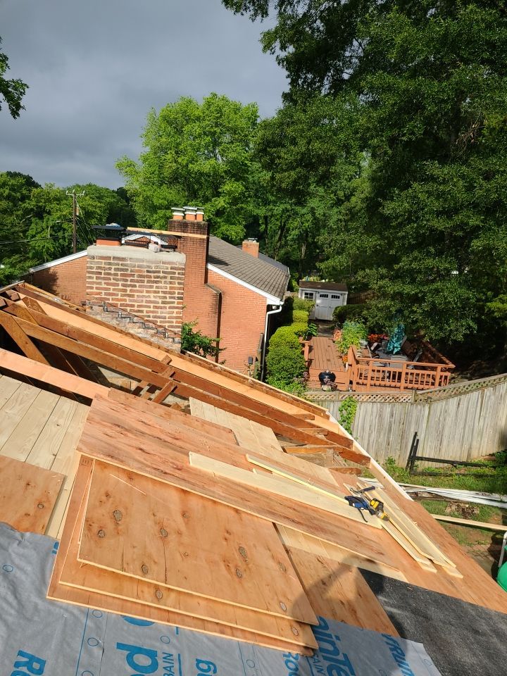 Springfield Tree Damage Restoration: CertainTeed Landmark Designer Shingles in Charcoal Black by RM Banning, Inc.