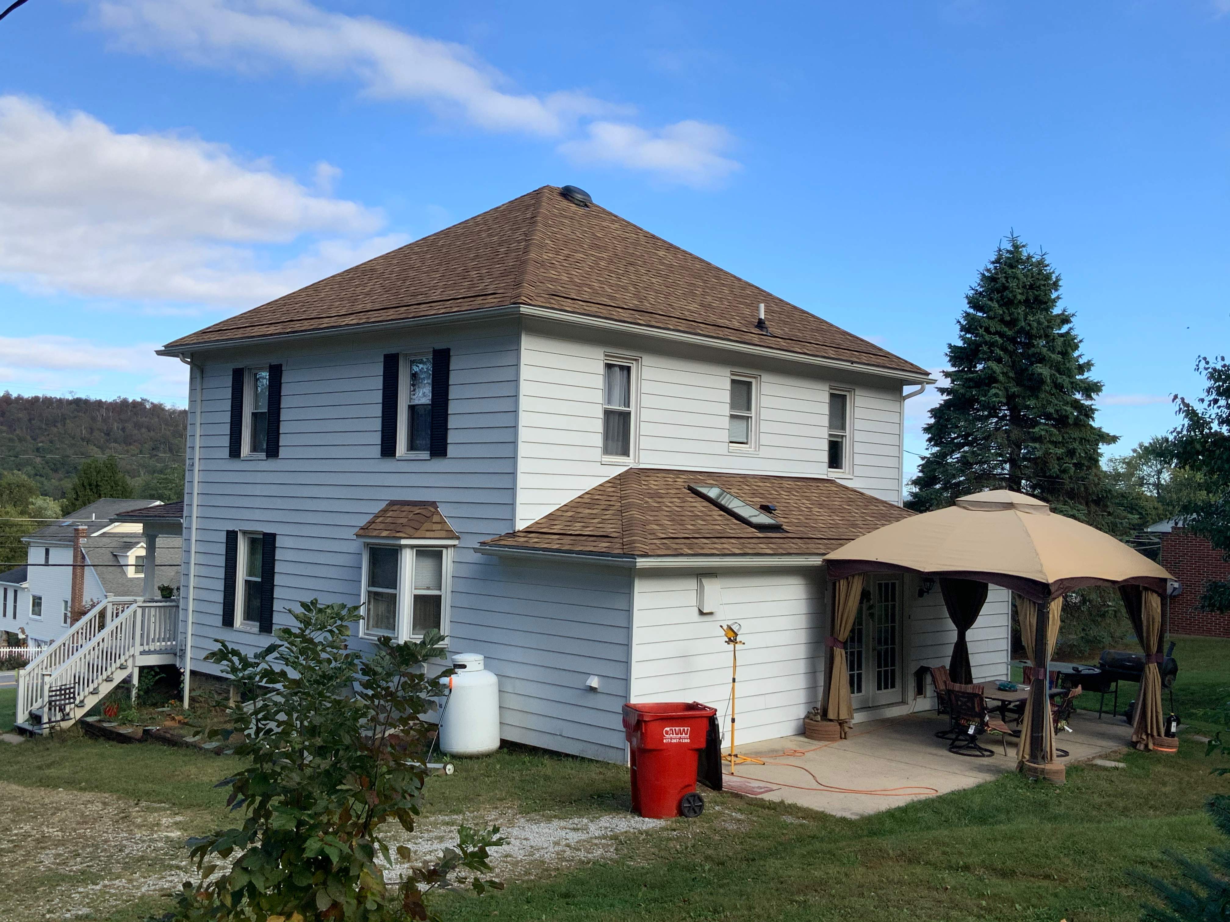Residential Roofing Installation using Max Def Resawn Shake by Alpha Design Services