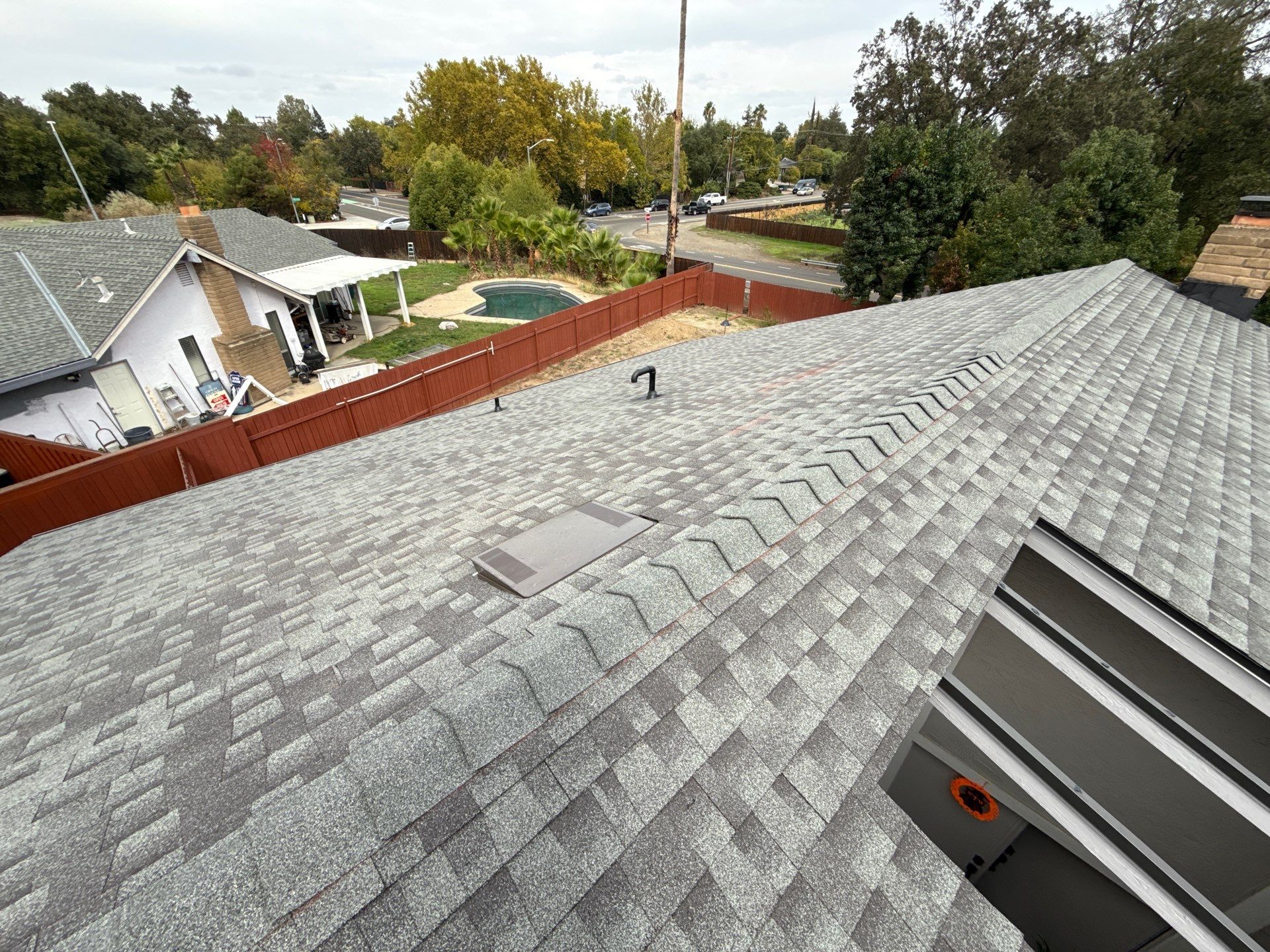 Residential Reroof using GAF HDZ RS by Nextop Roofing