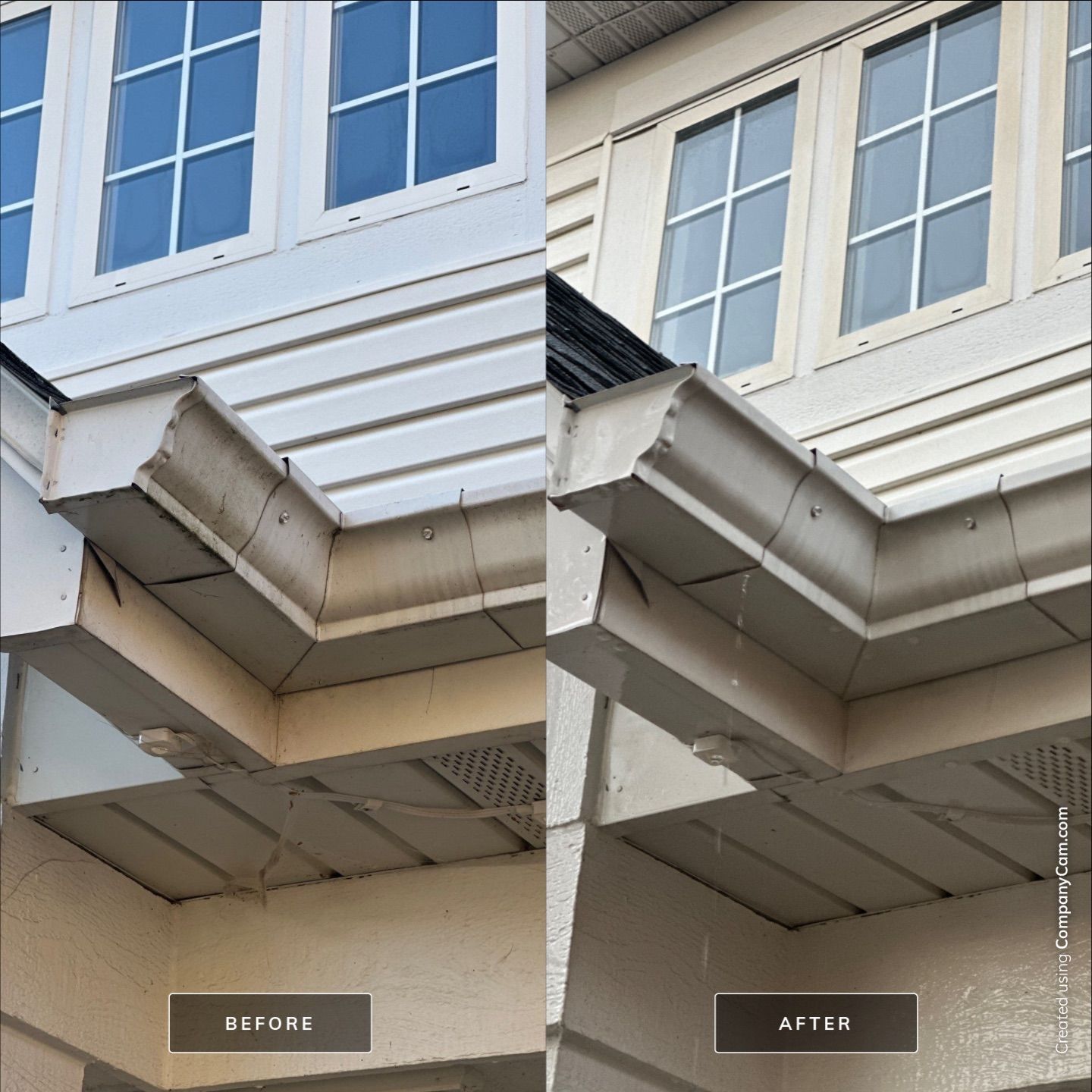 Project in South Elgin by Simmons Power & Soft Washing