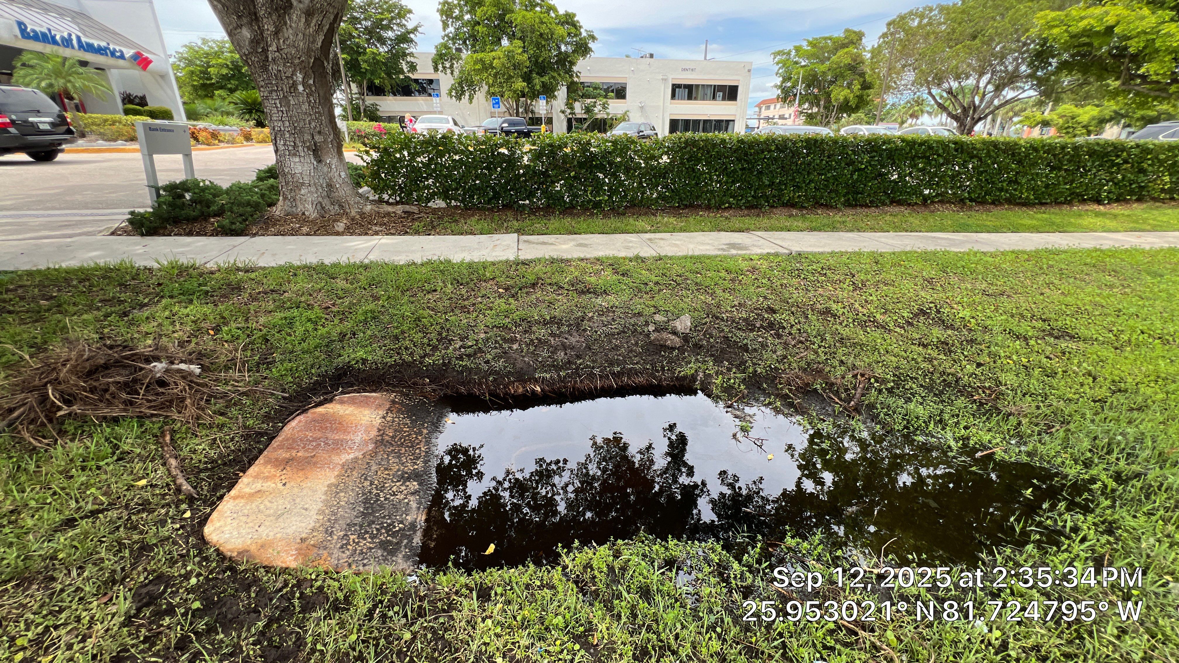 Culvert Cleaning at Bank of America on Marco by Don Mar, Inc. Storm Water Solutions