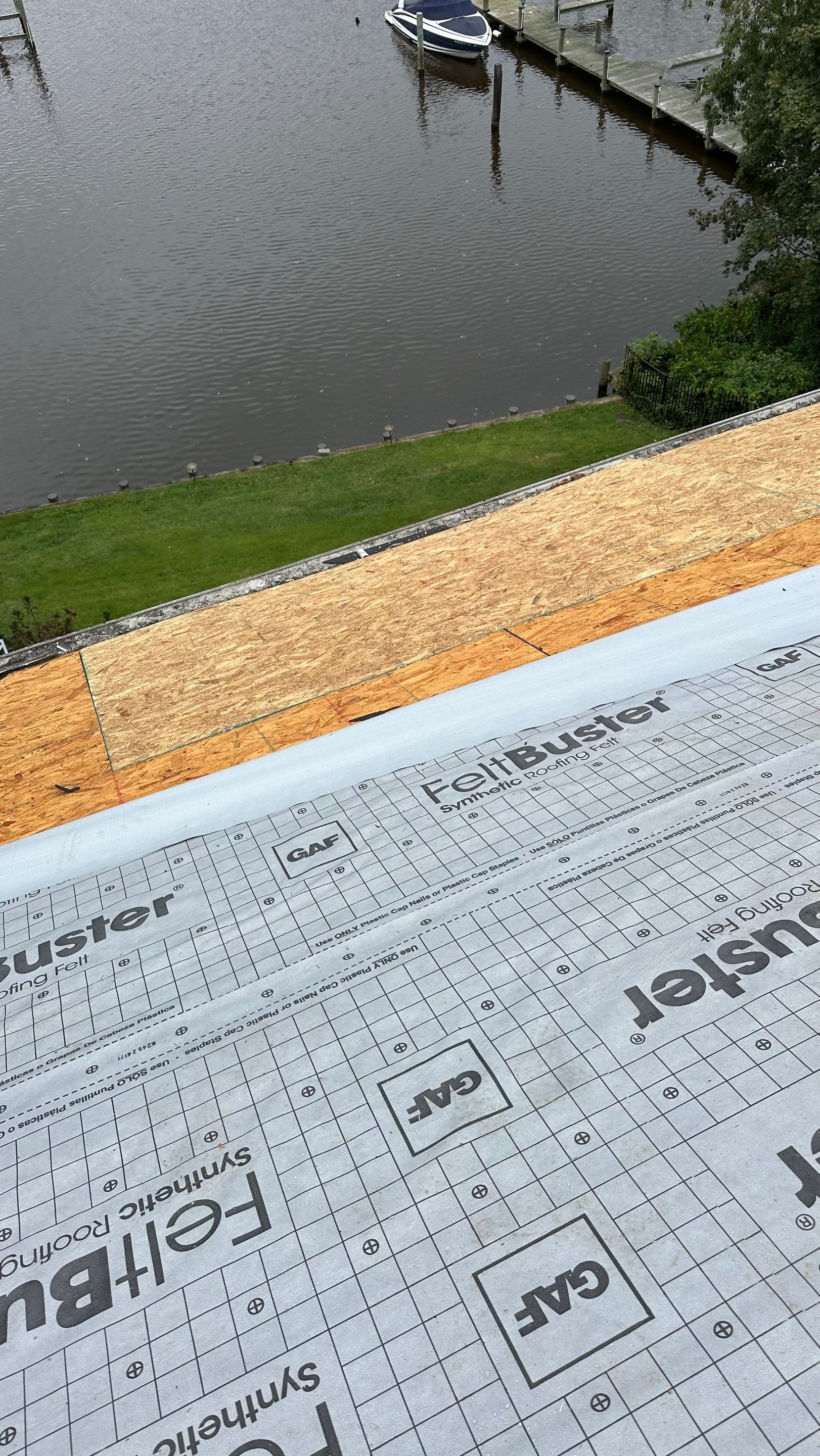 Residential Roofing Installation using GAF Timberline HDZ by Matter Roofing & Construction