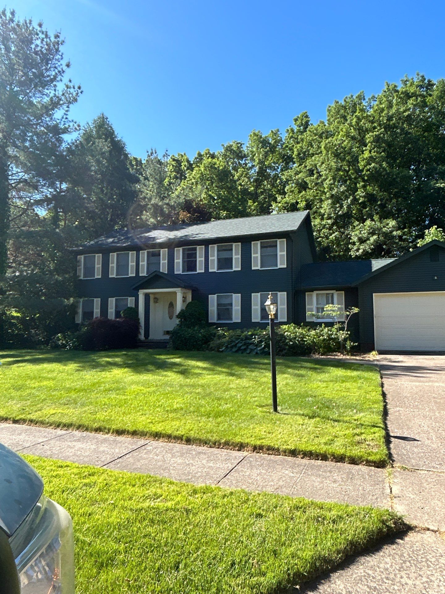 Asphalt Roofing Installation & 5" Gutters by Pally Roofing
