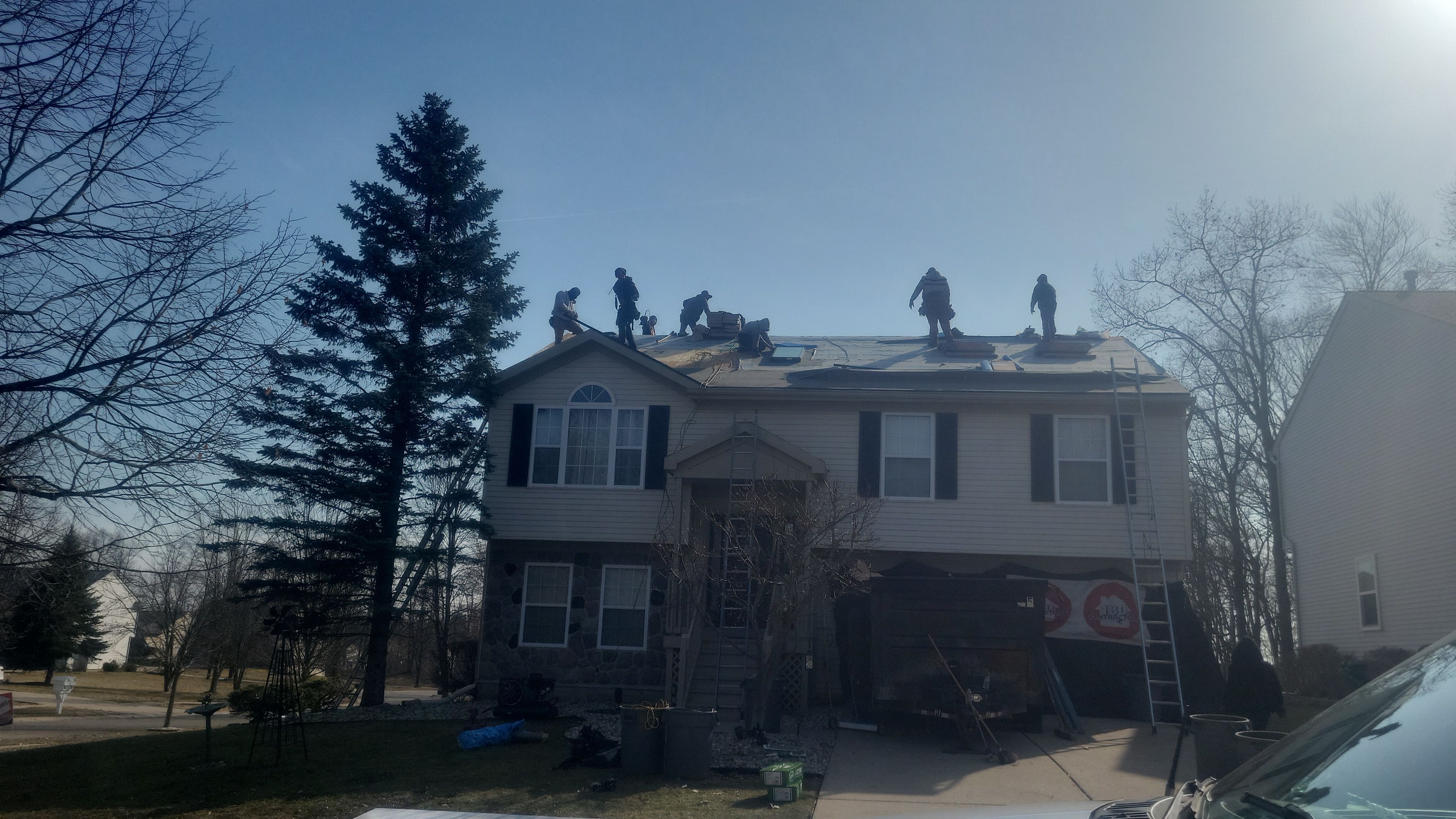 Roof Replacement using Certainteed Landmark Climate-Flex by 180 Contractors