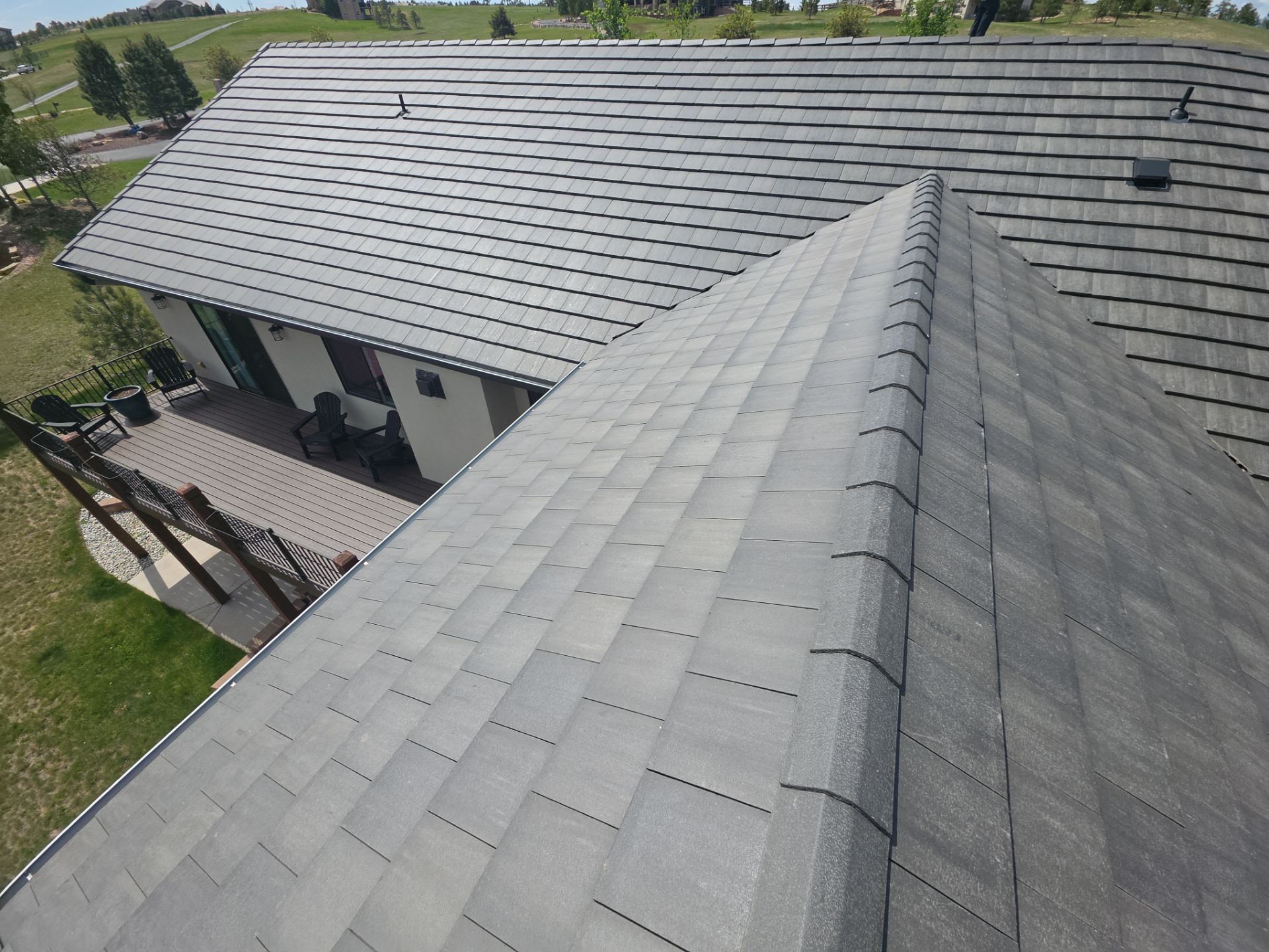 Concrete Tile Roof Ventilation and Maintenance in Colorado Springs by CO Roofing & Solar