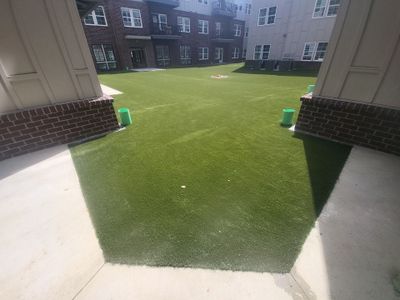 Multi-Family Courtyard Turf Installation