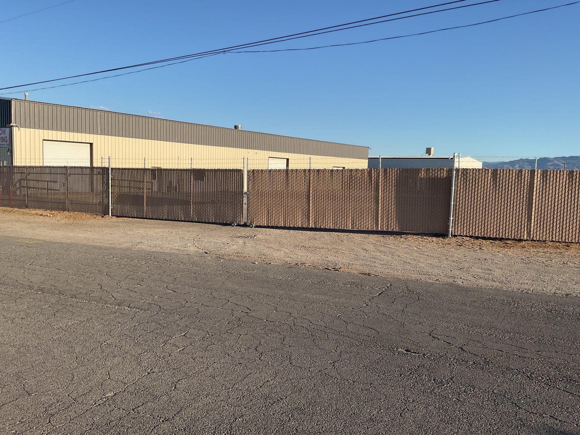 Commercial fence installation by Fence Guys Inc.