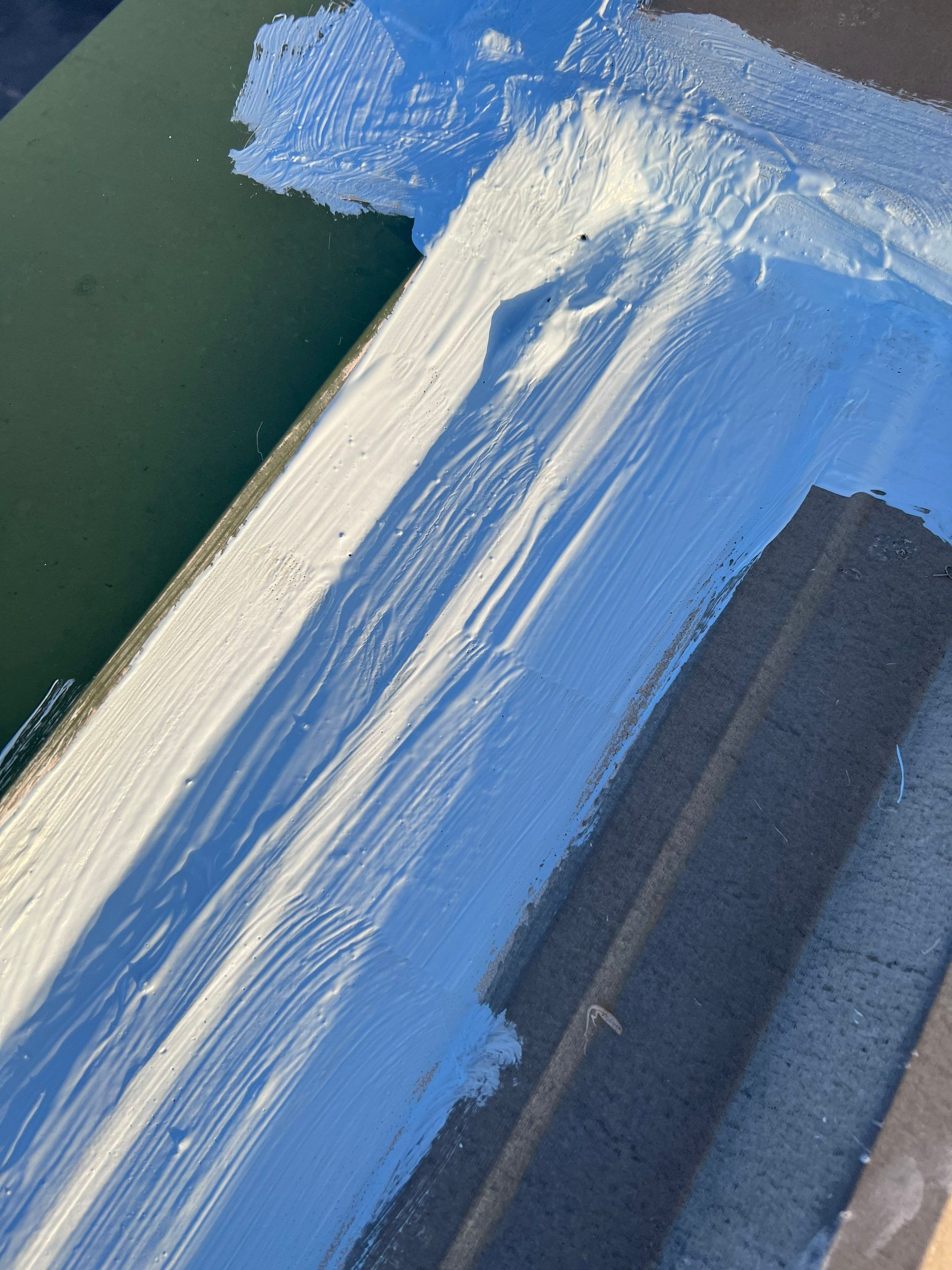 Hail Damage using Metal by Roof Repair Company