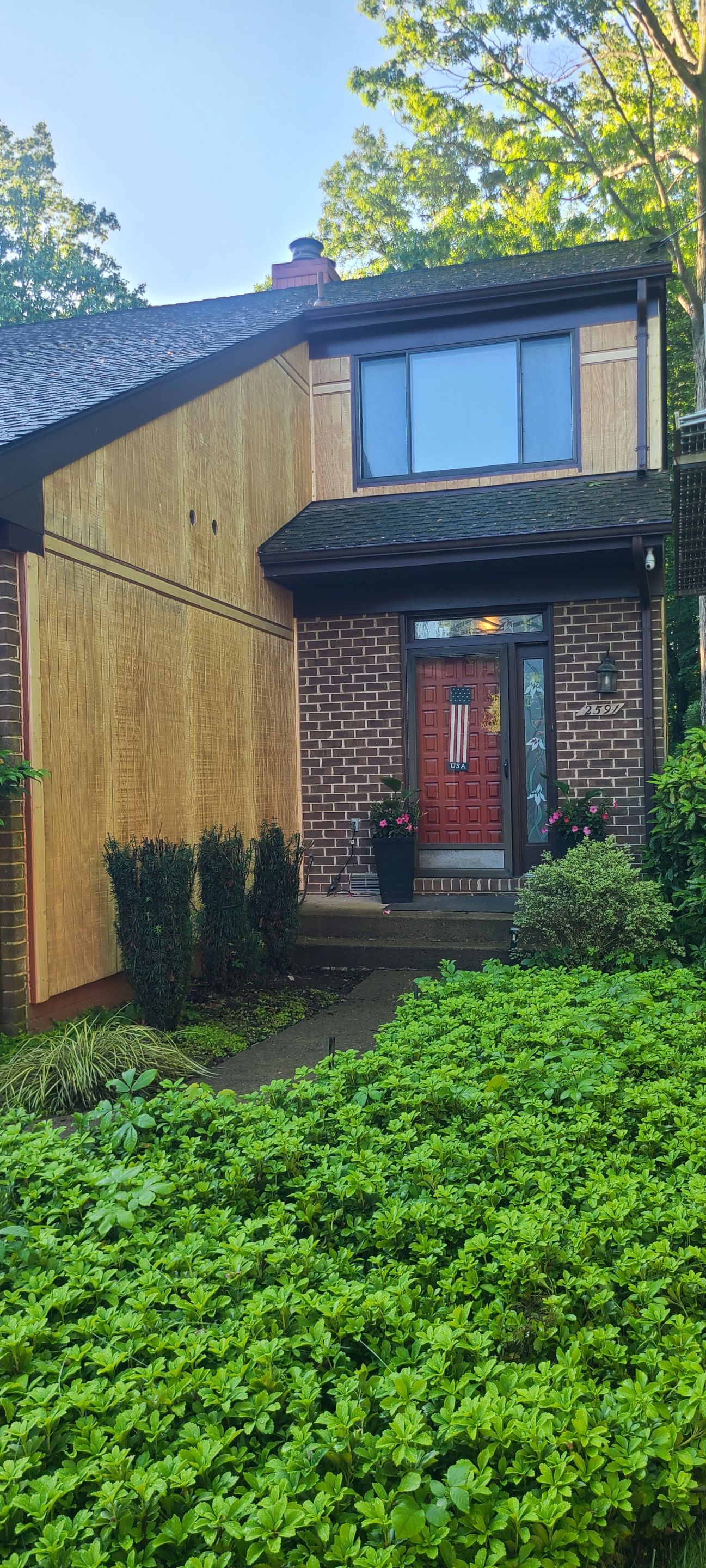 Woodbridge: T1-11 Pywood Panel Siding Installation by RM Banning, Inc.