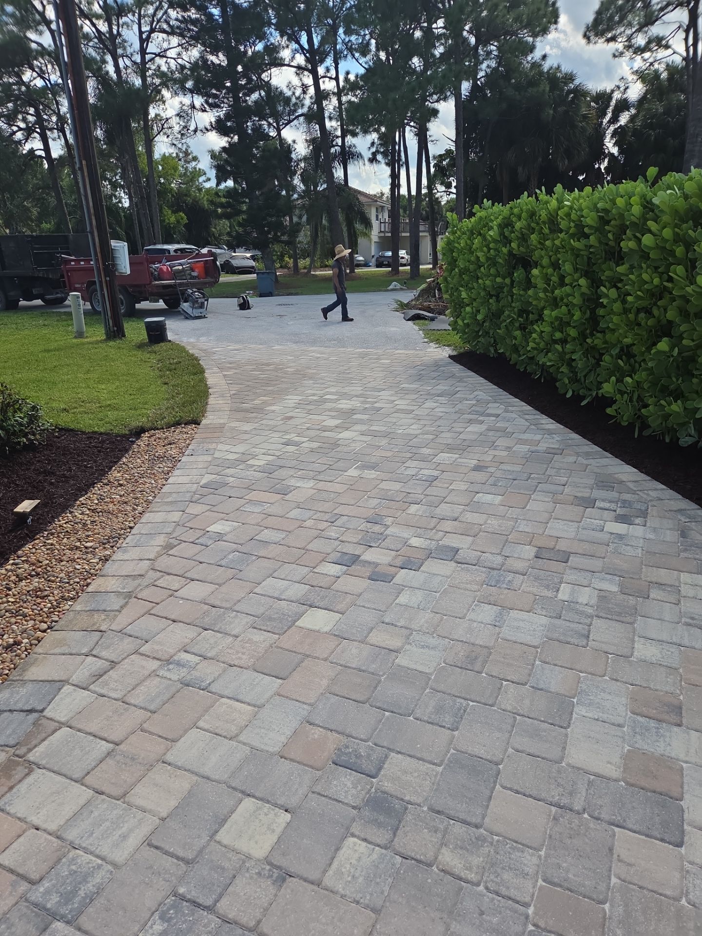 Stuart Showcase: Turning Concrete Chaos into Paver Perfection by Alpha Zeta Enterprises Inc