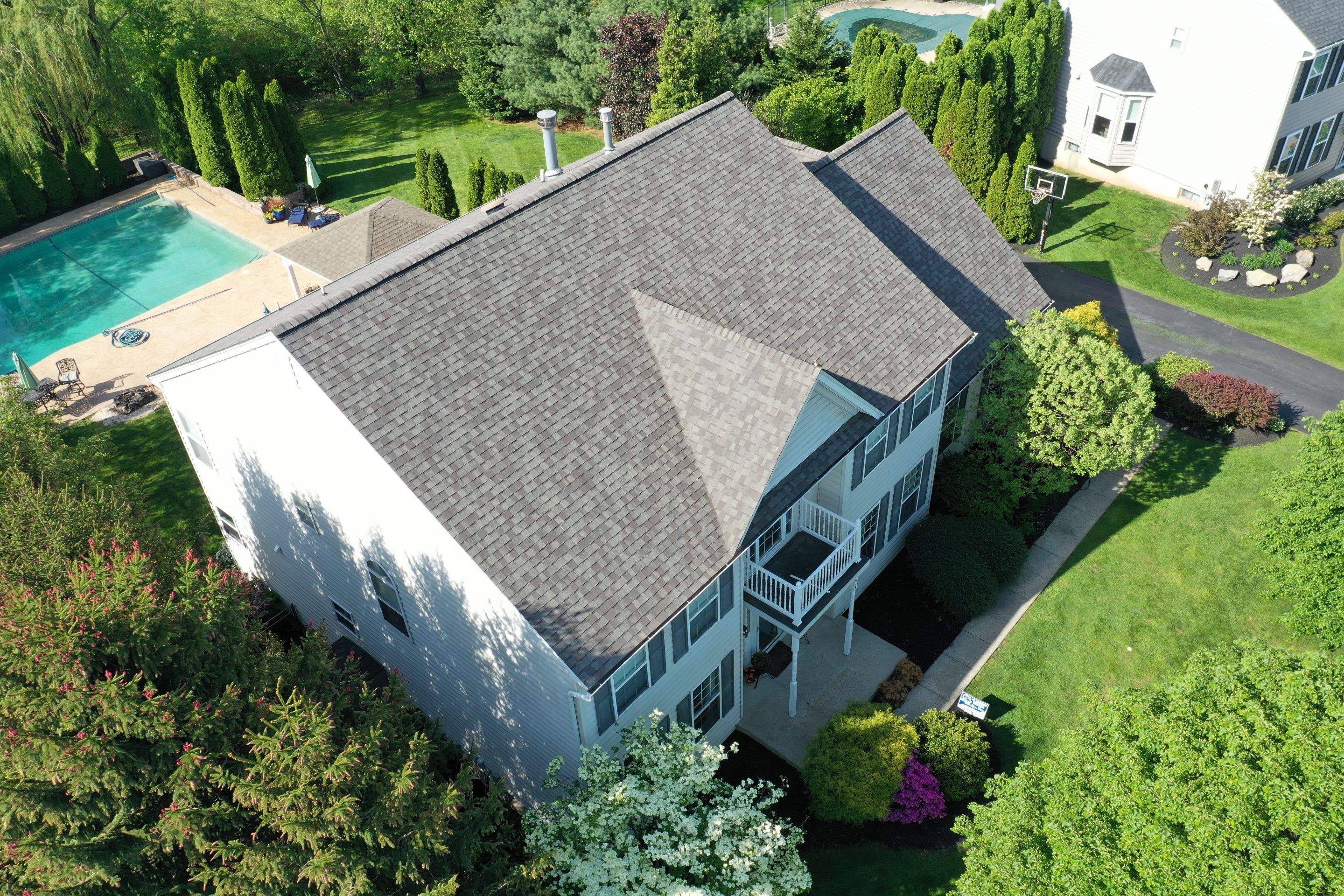 Roofing Installation using CertainTeed Landmark - Weathered Wood by Storm Guard of Ches-Mont PA