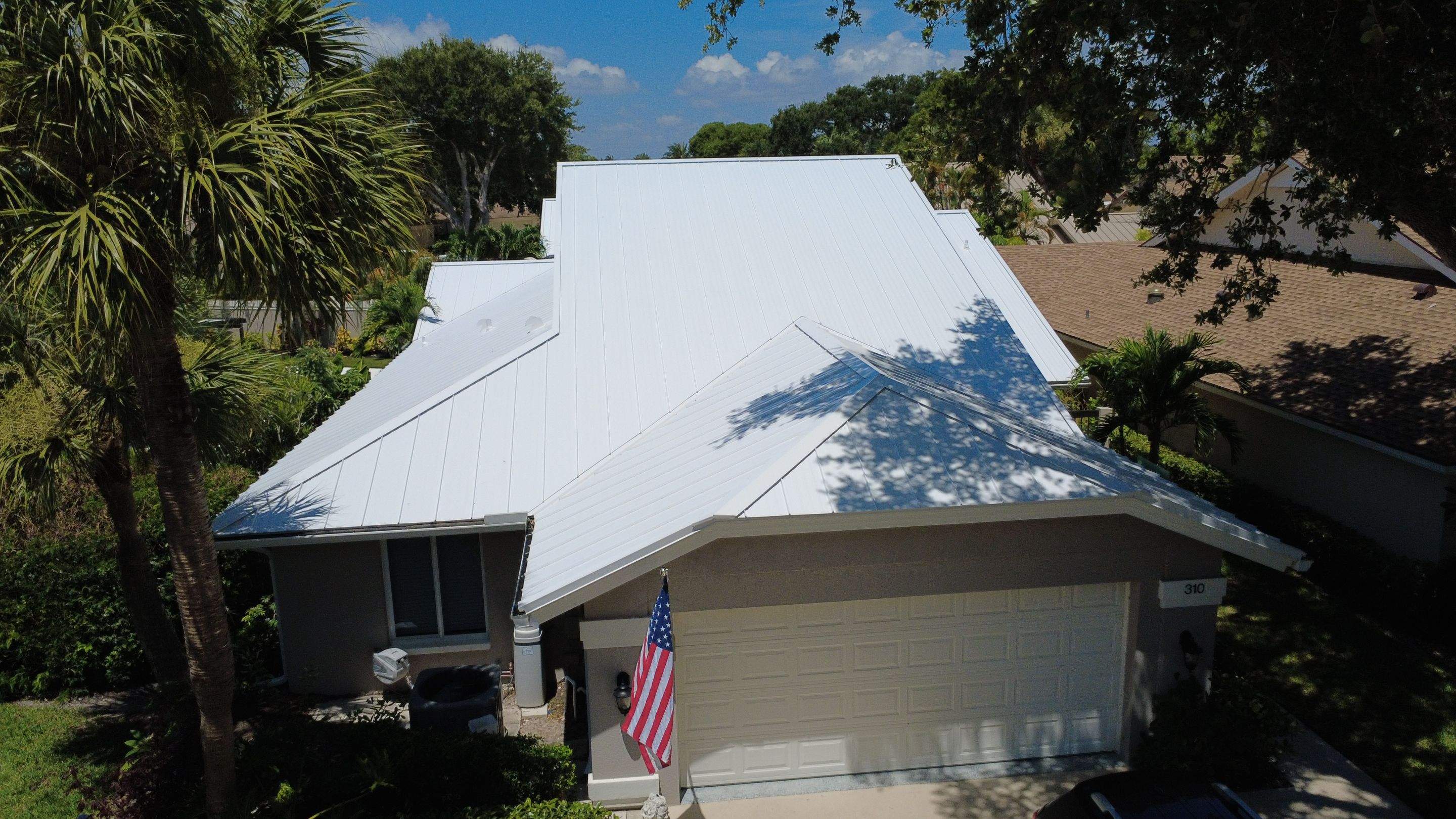 Kynar (Color Coated) Standing Seam Metal Roof Replacement by Sailfish Roofing