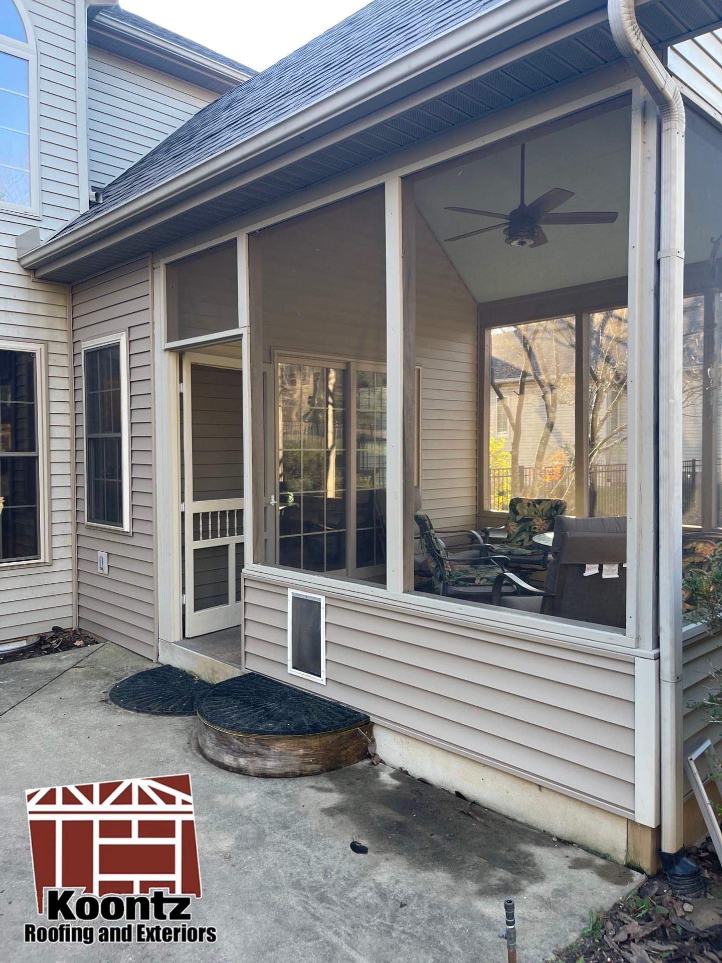 Window Installation using ViWinTech Windows by Koontz Construction