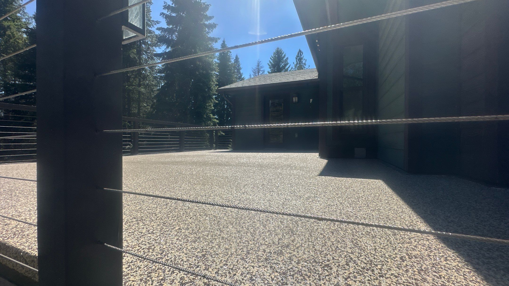 Deck Repair using Cordwood by Croc Coatings, LLC