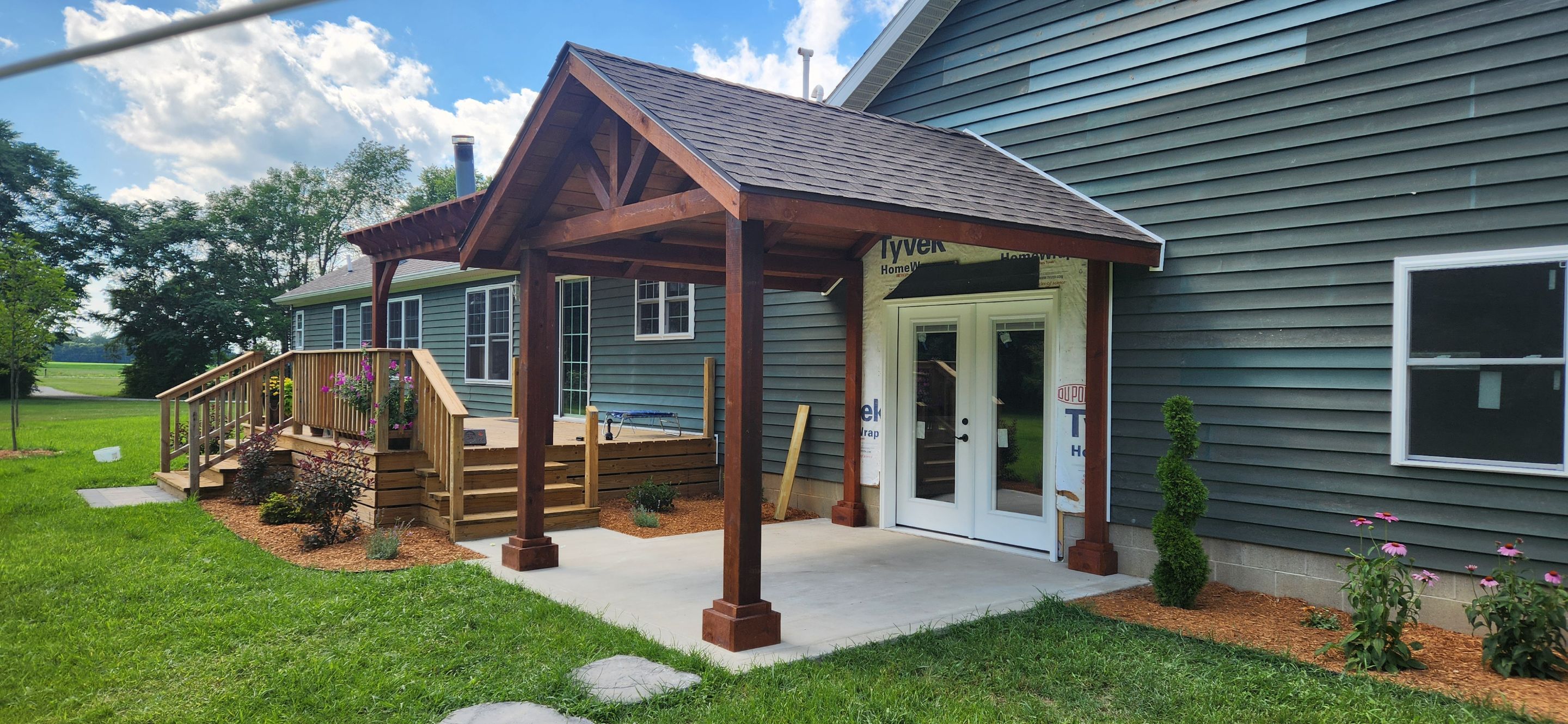 Project in Wawaka by Cornerstone Builds LLC 