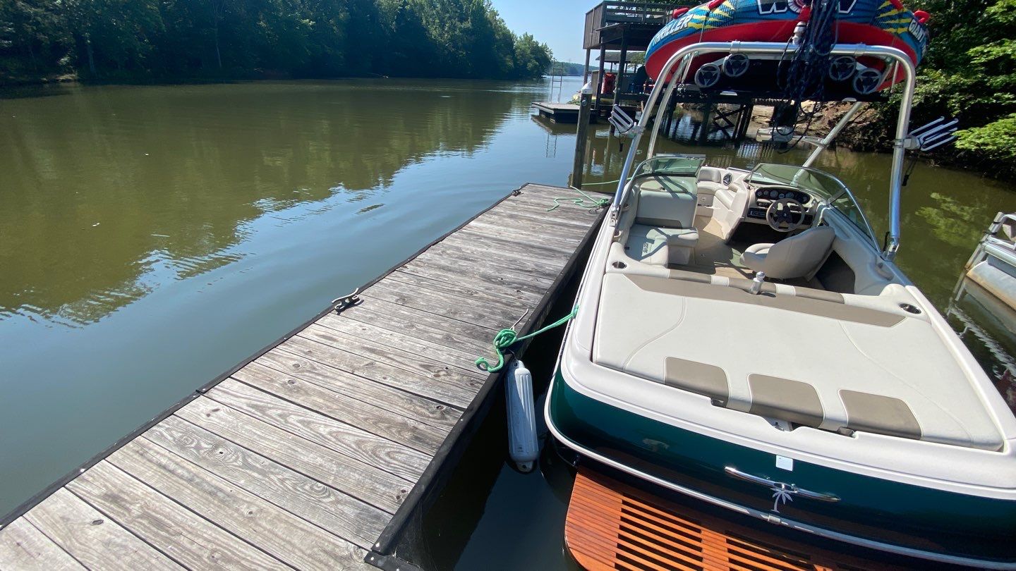 coated dock using Wood Sealant by DuraSeal