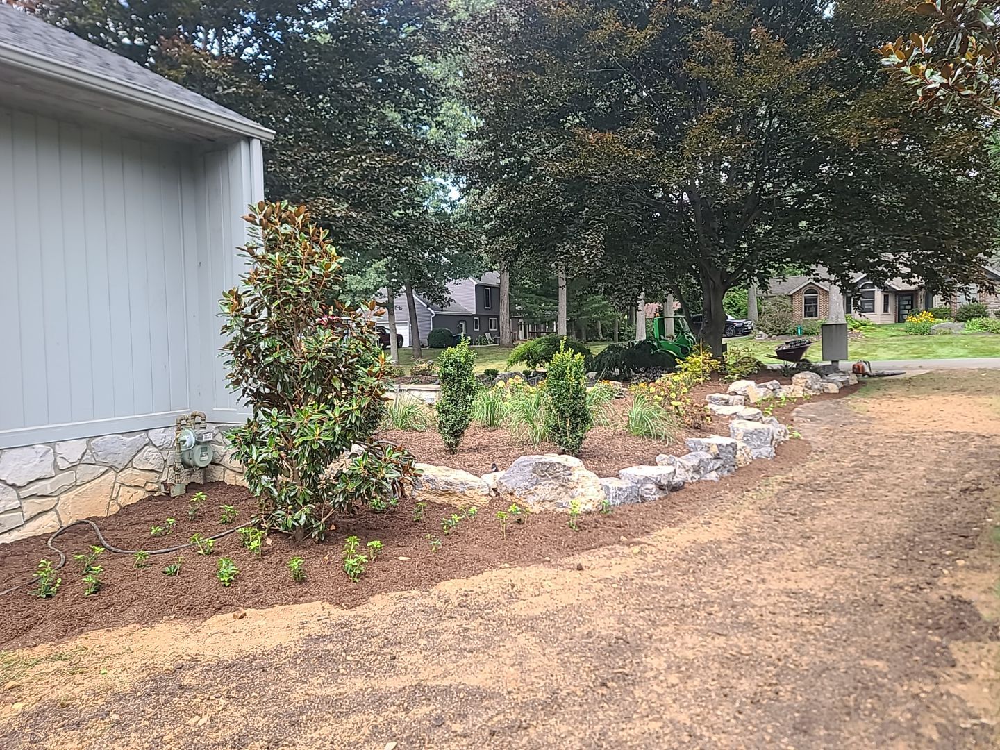 Penn National Project by Potted Luck Landscape