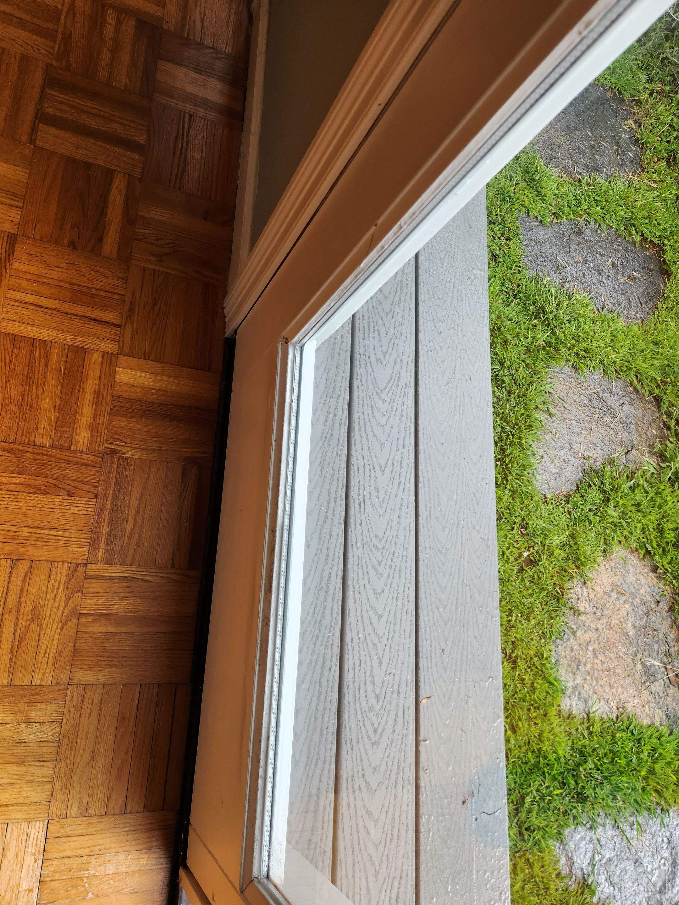 Patio Door Glass Replacement & Sill Repair by Cheshire Glass Company
