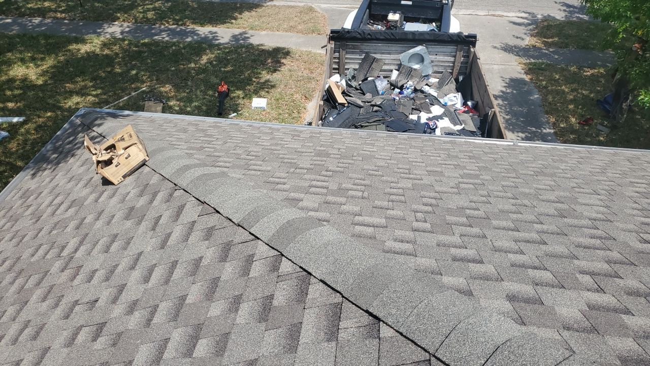 Residential Roofing Installation using GAF Timberline HDZ by Lighthouse Roofing