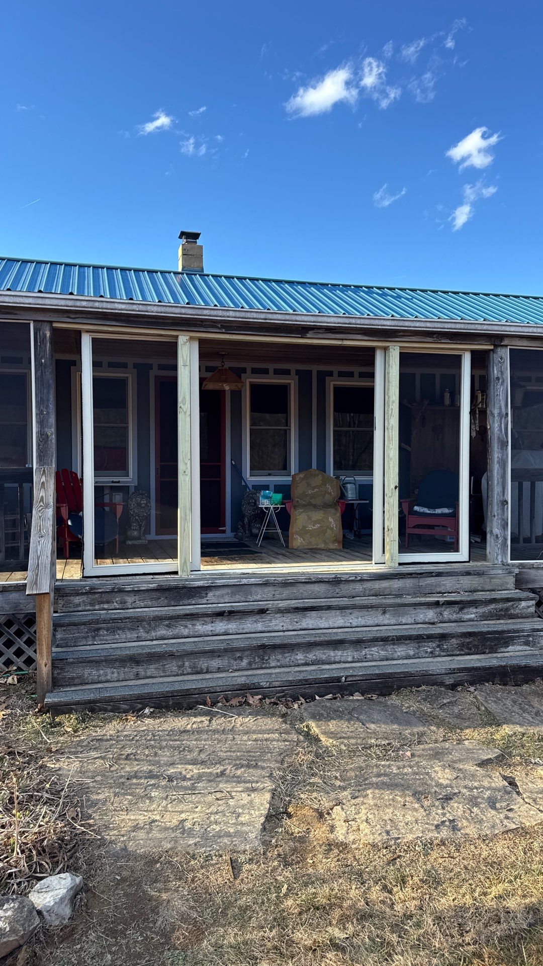 Renick Screened-In Porch Build with Custom Pressure-Treated Stairs by Walnut Hollow Decks & Outdoor Living