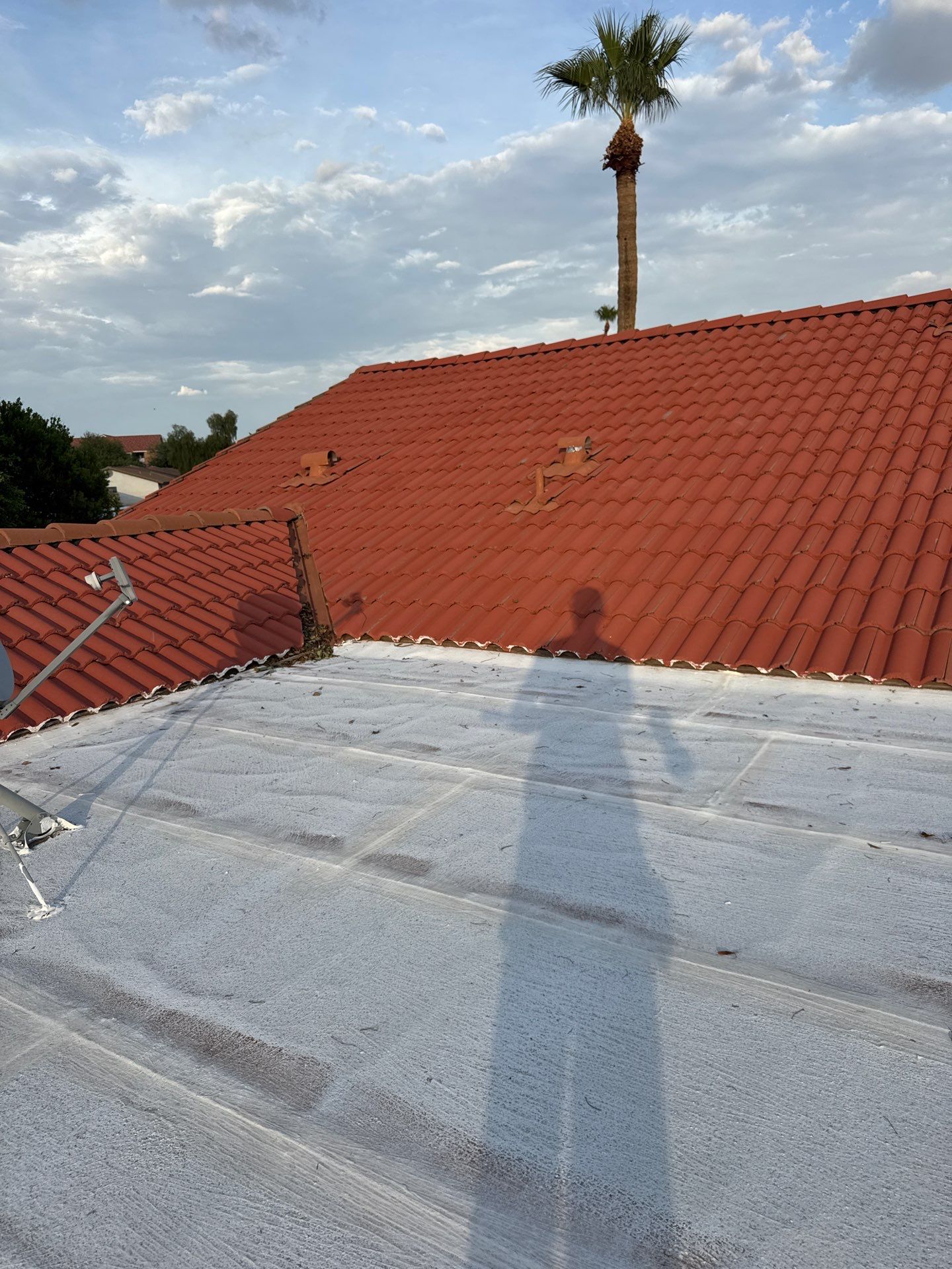 Residential Roof Install using Flat Roofing in Mesa by Weather-Tite Roofing