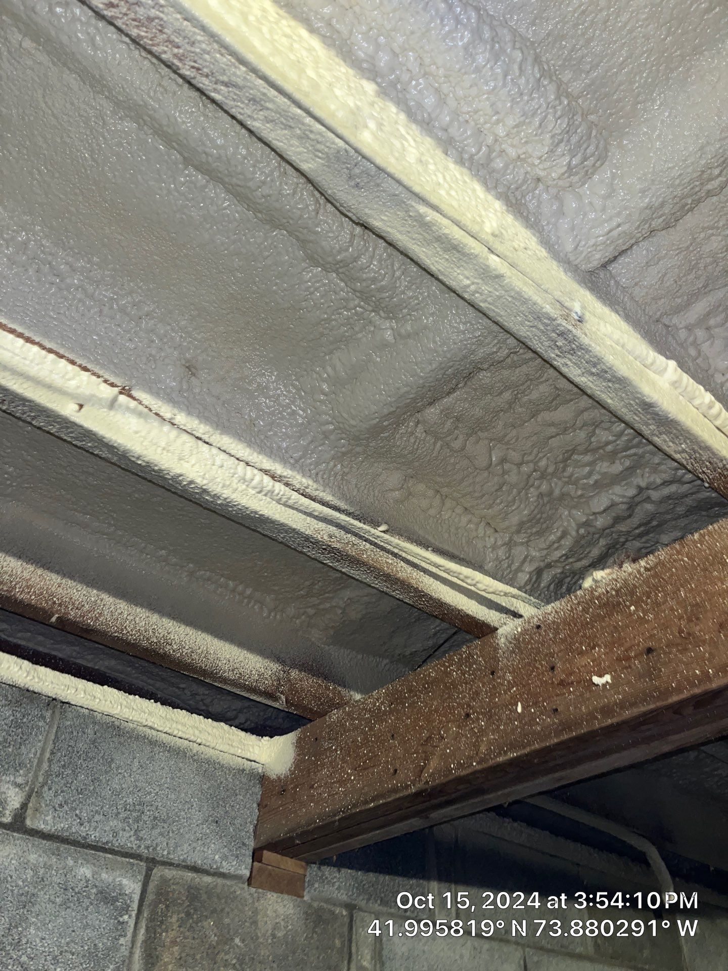 Attic Insulation using open cell spray foam by NYS Foam & Energy