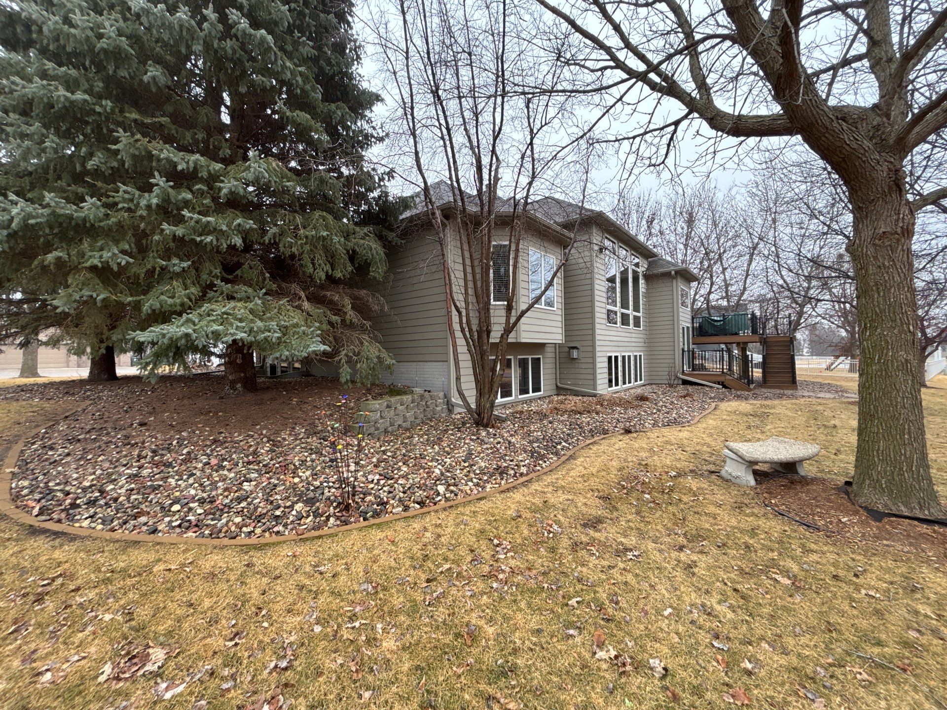 Sioux Falls Concrete Driveway Replacement and Custom Front Walkway by Select Painting, Coatings & Garage Cabinets