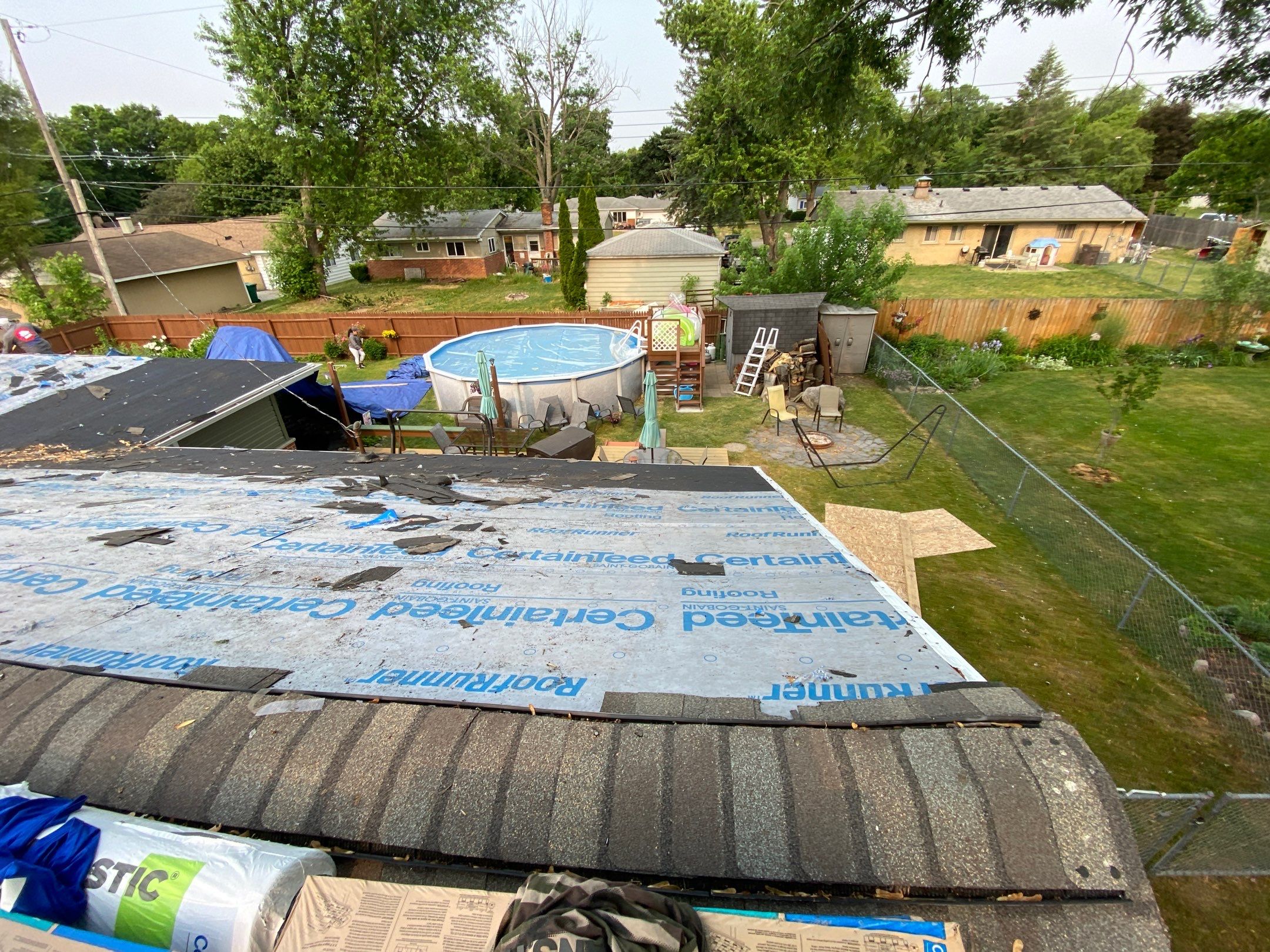 Roof Replacement using CertainTeed Landmark by 180 Contractors