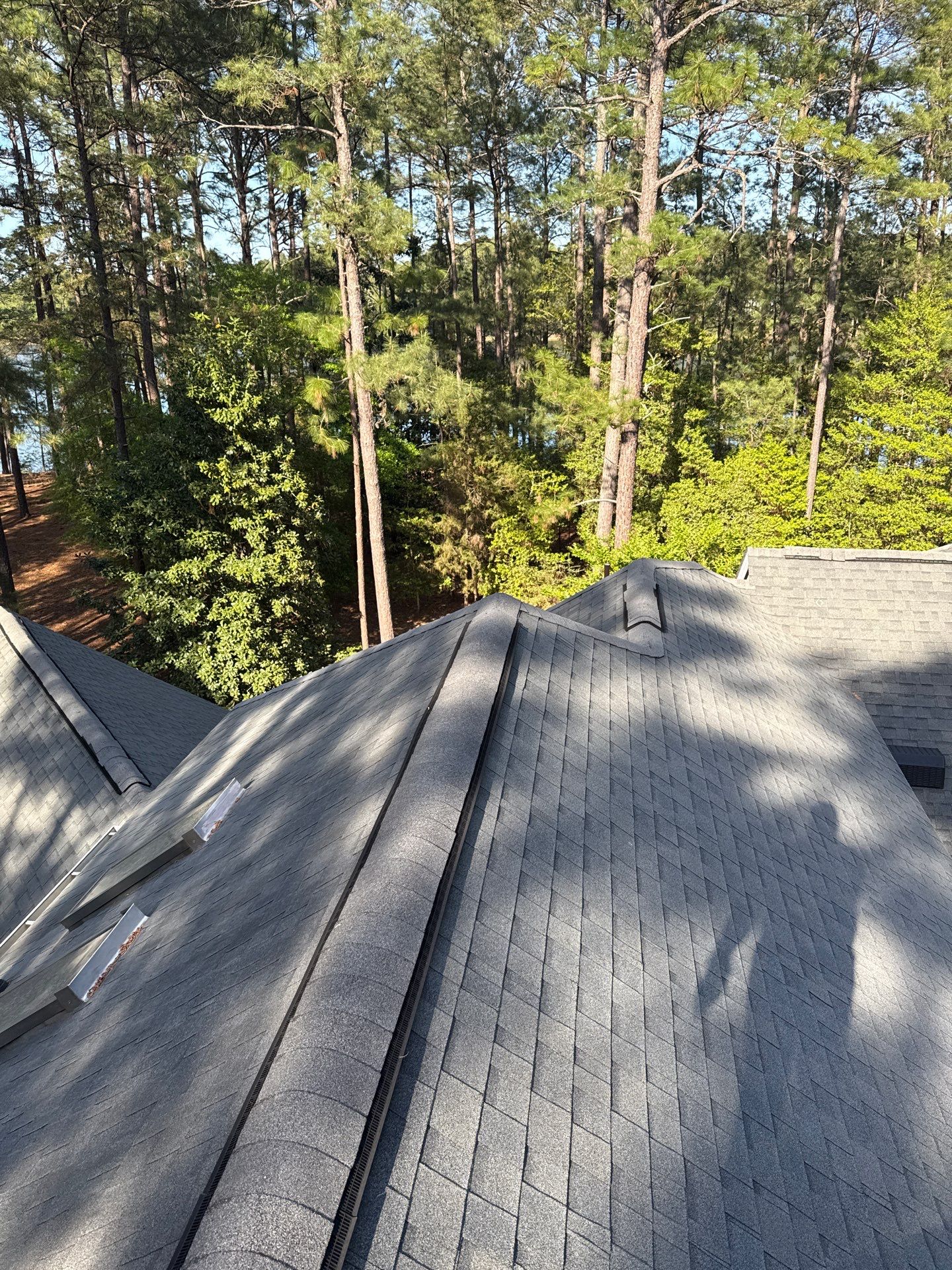 Architectural Shingle Roof Replacement and Skylight Upgrade in Pinehurst by Prepare The Way Roofing