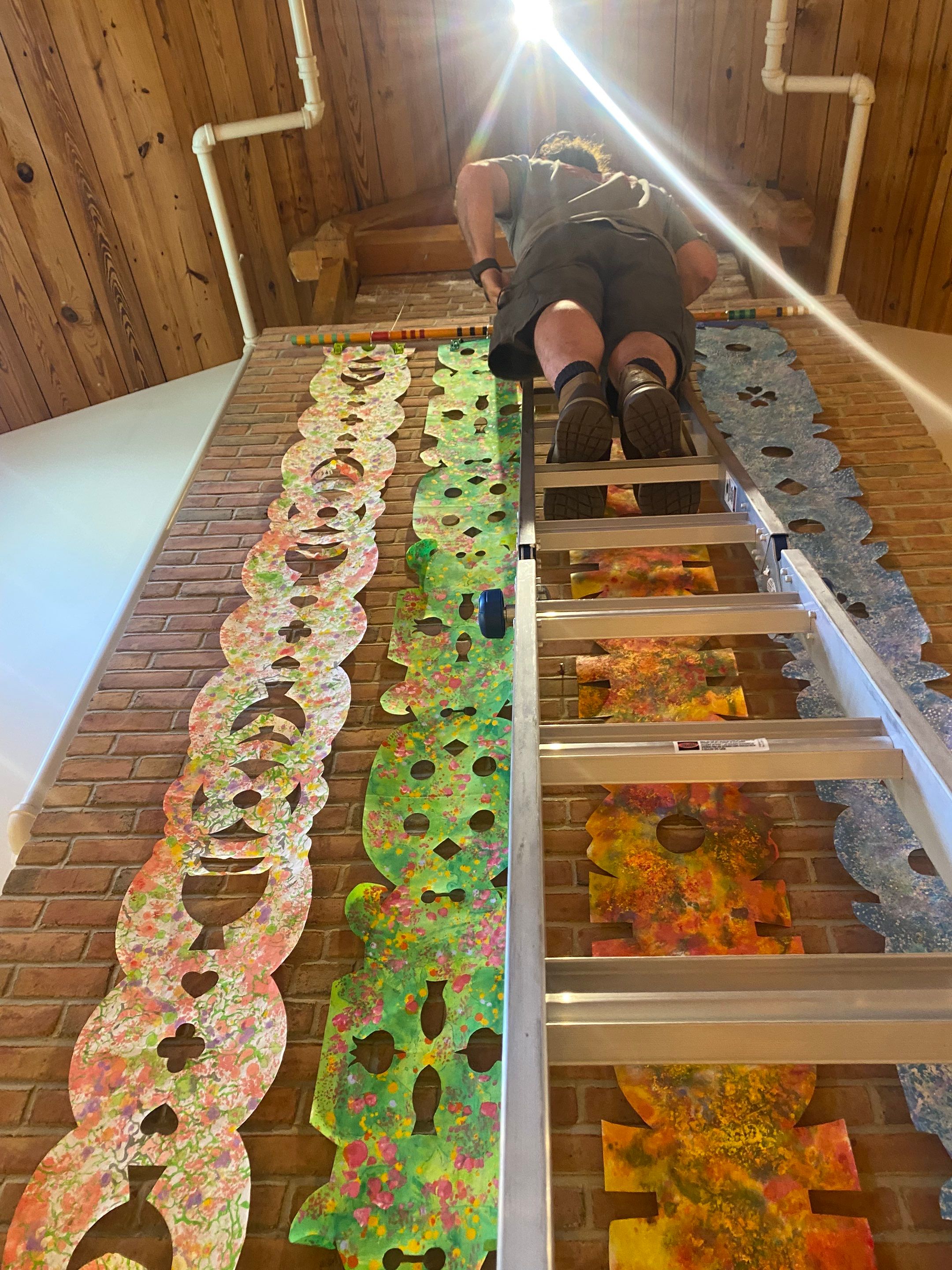 Indoor & Outdoor Art Installation by The Smet Companies, LLC