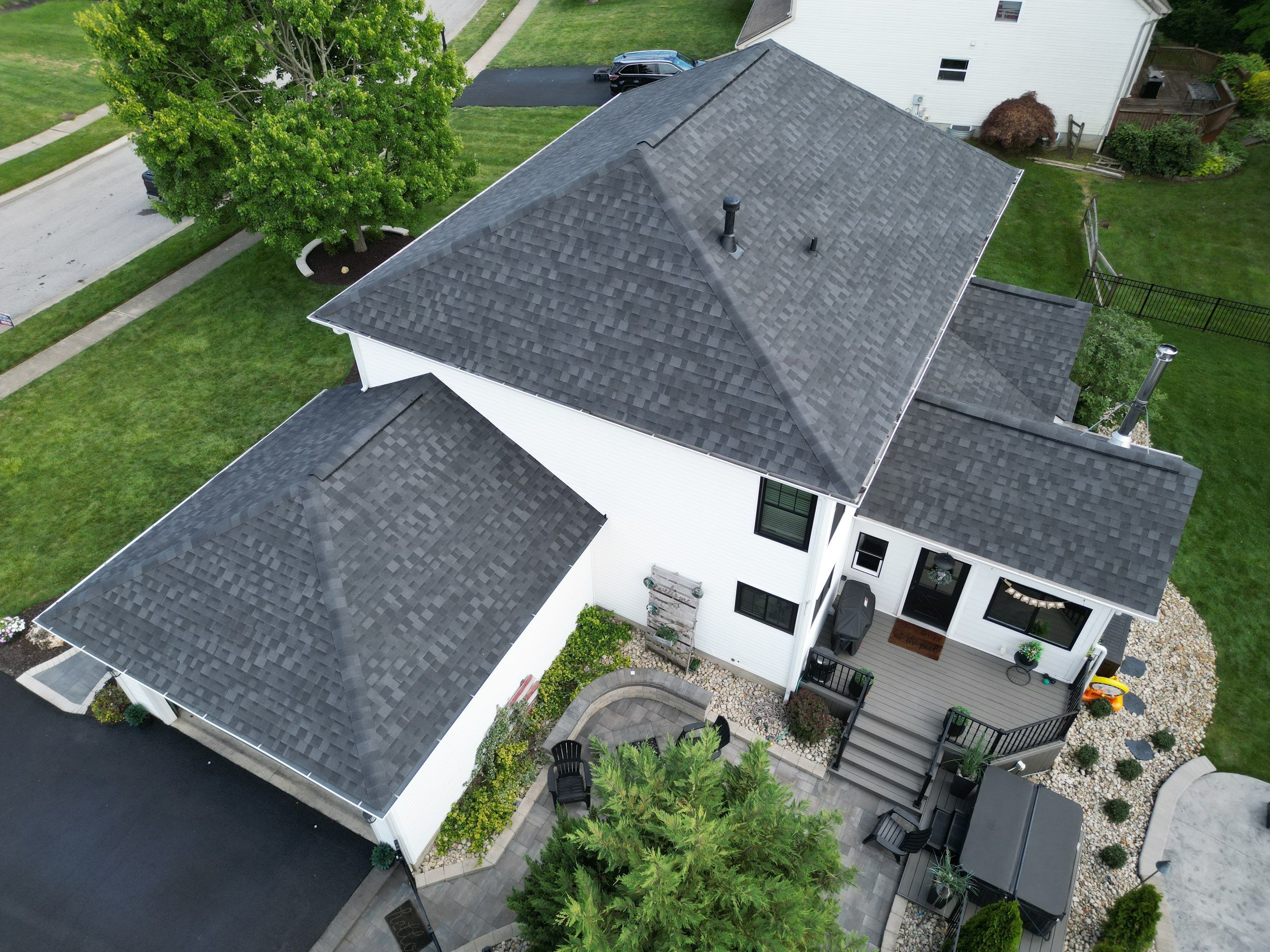 Fulll Roof Replacement. by Woodring Gutters & Contracting 