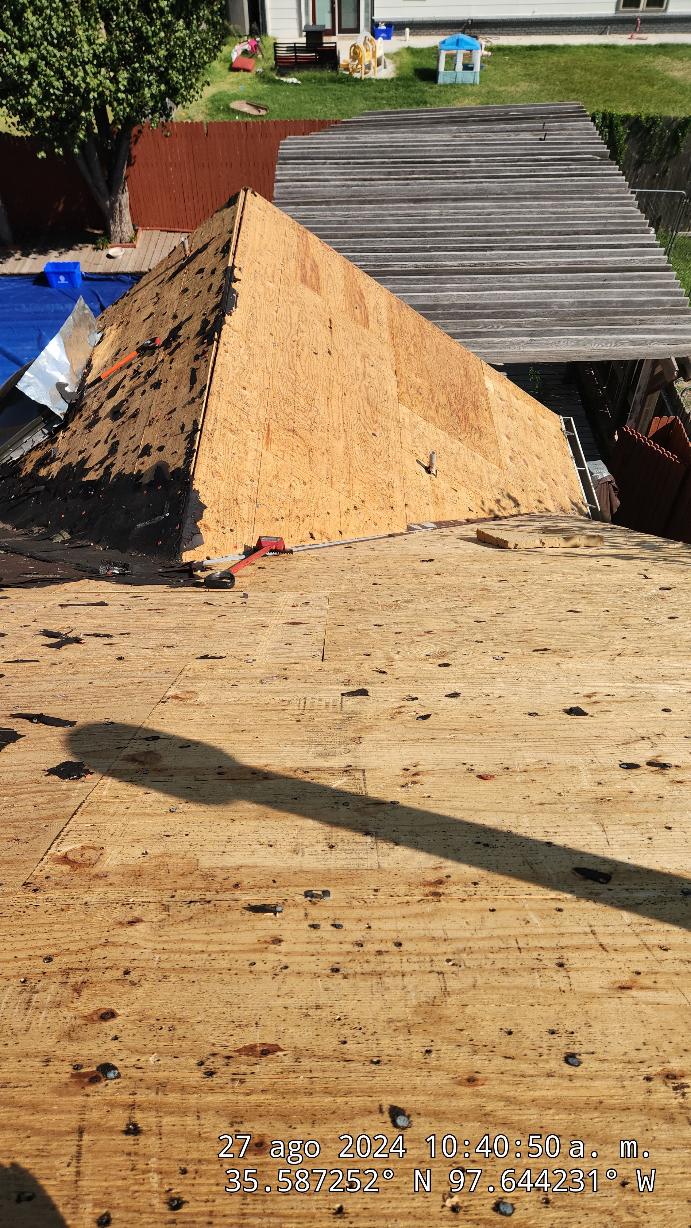 Residential Roofing Installation using GAF by Castillo Roofing