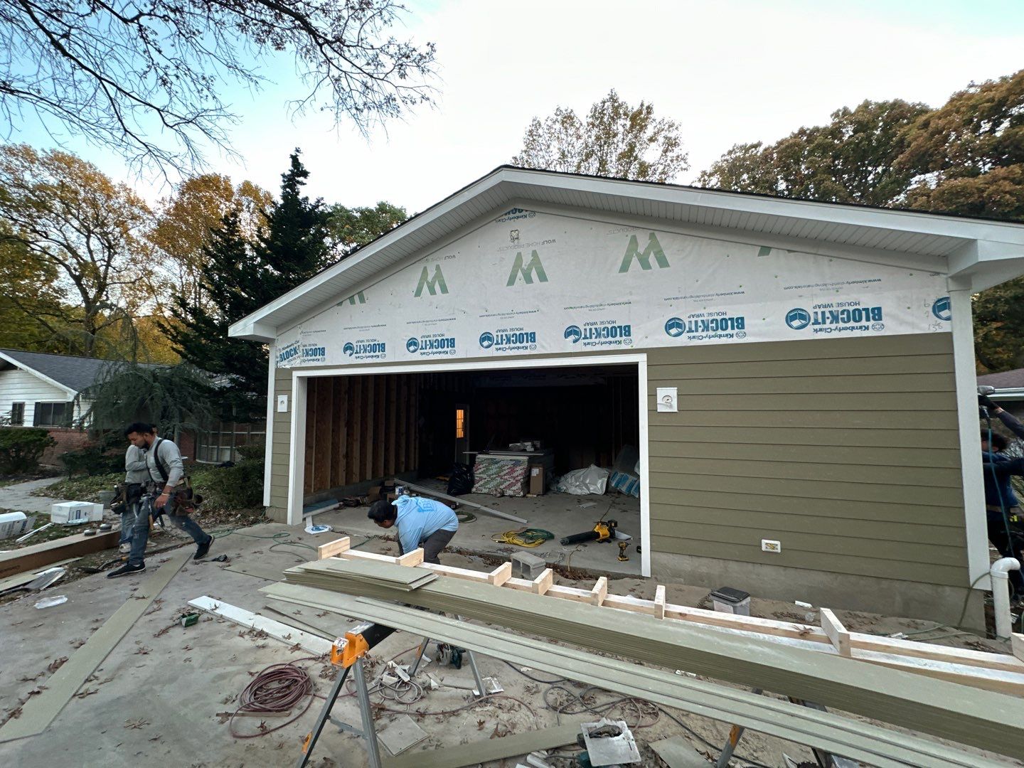 Garage Addition Project in MD by Bec Construction Llc