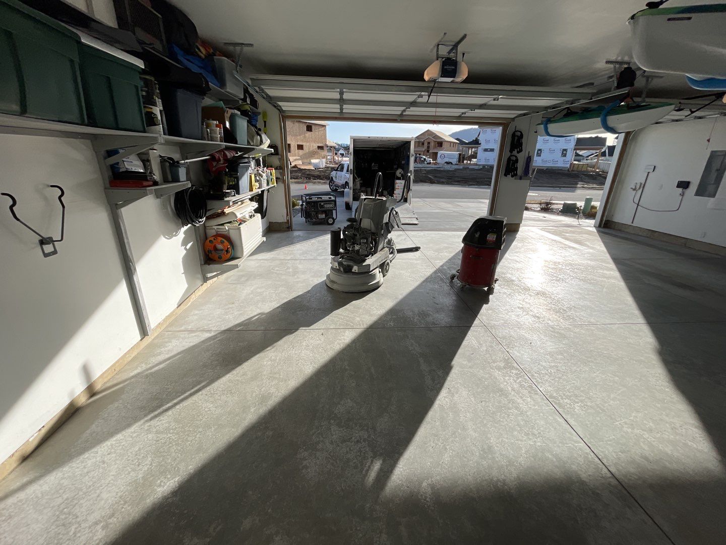 Garage Transformation using Tidal Wave by Croc Coatings, LLC