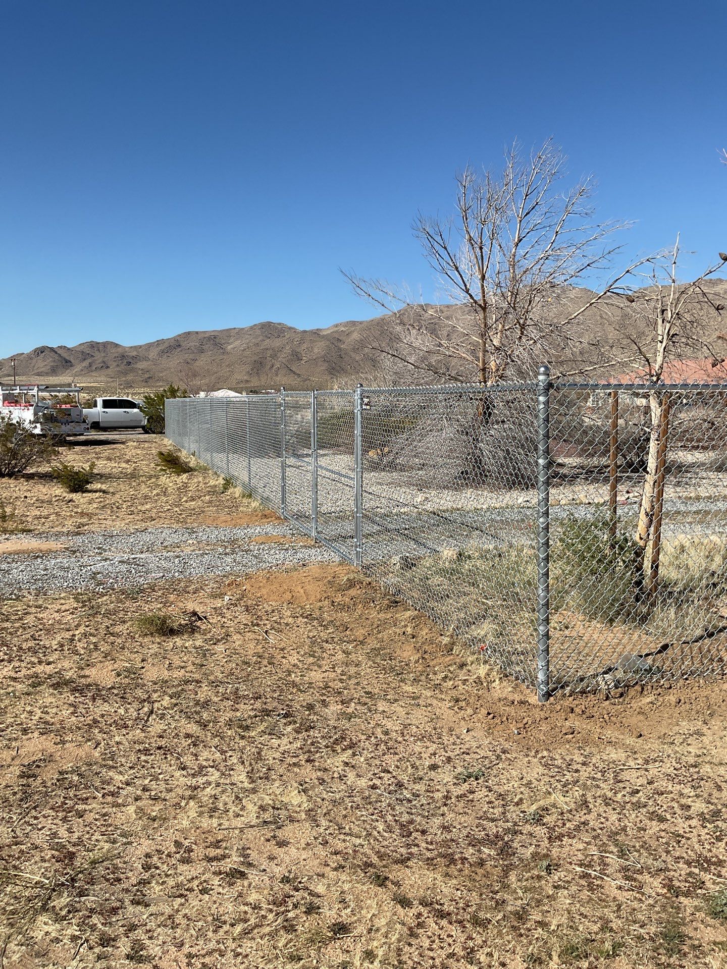 Fence Installation using chain link by Fence Guys Inc.