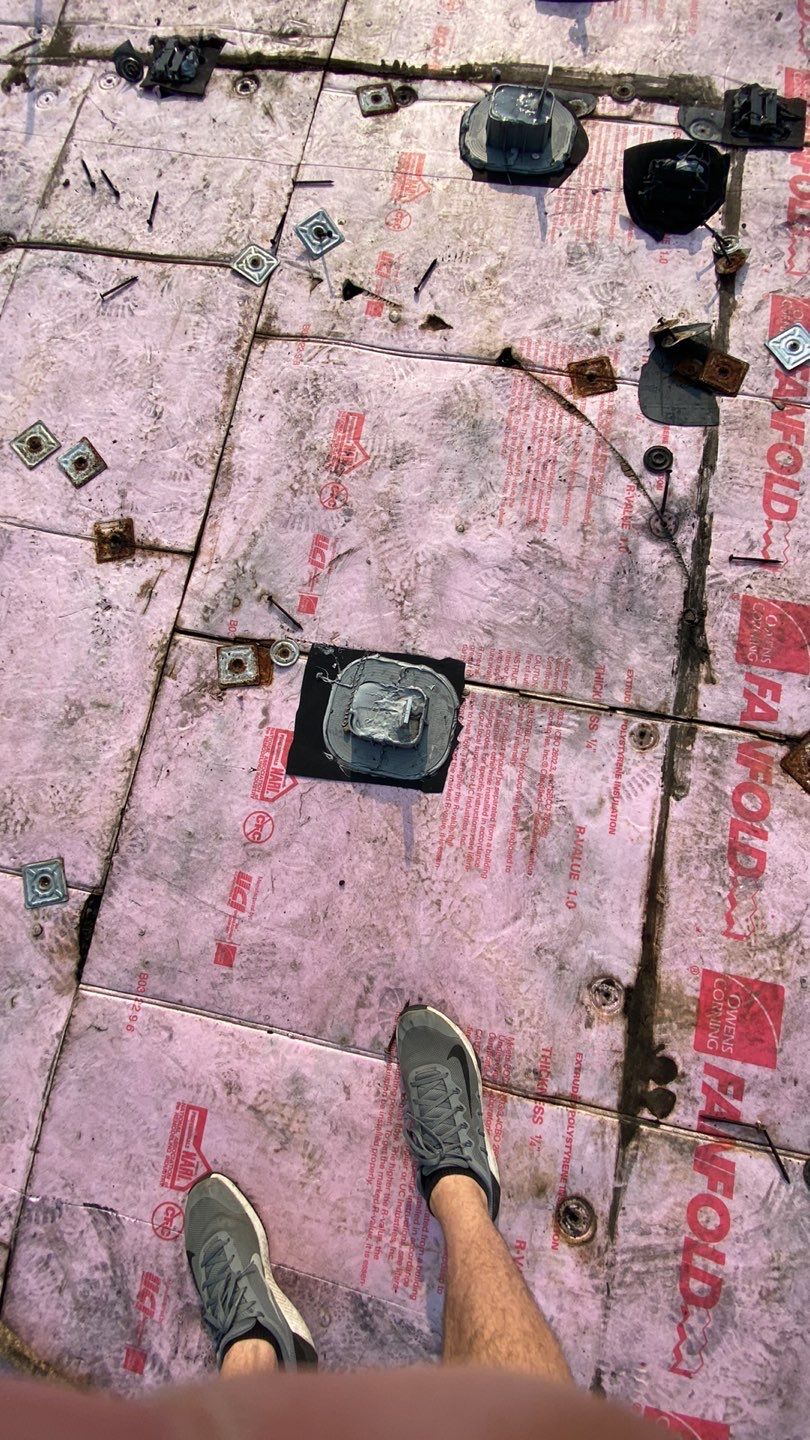Residential Roofing Installation using EPDM/Rubber by Sensible Home Solutions