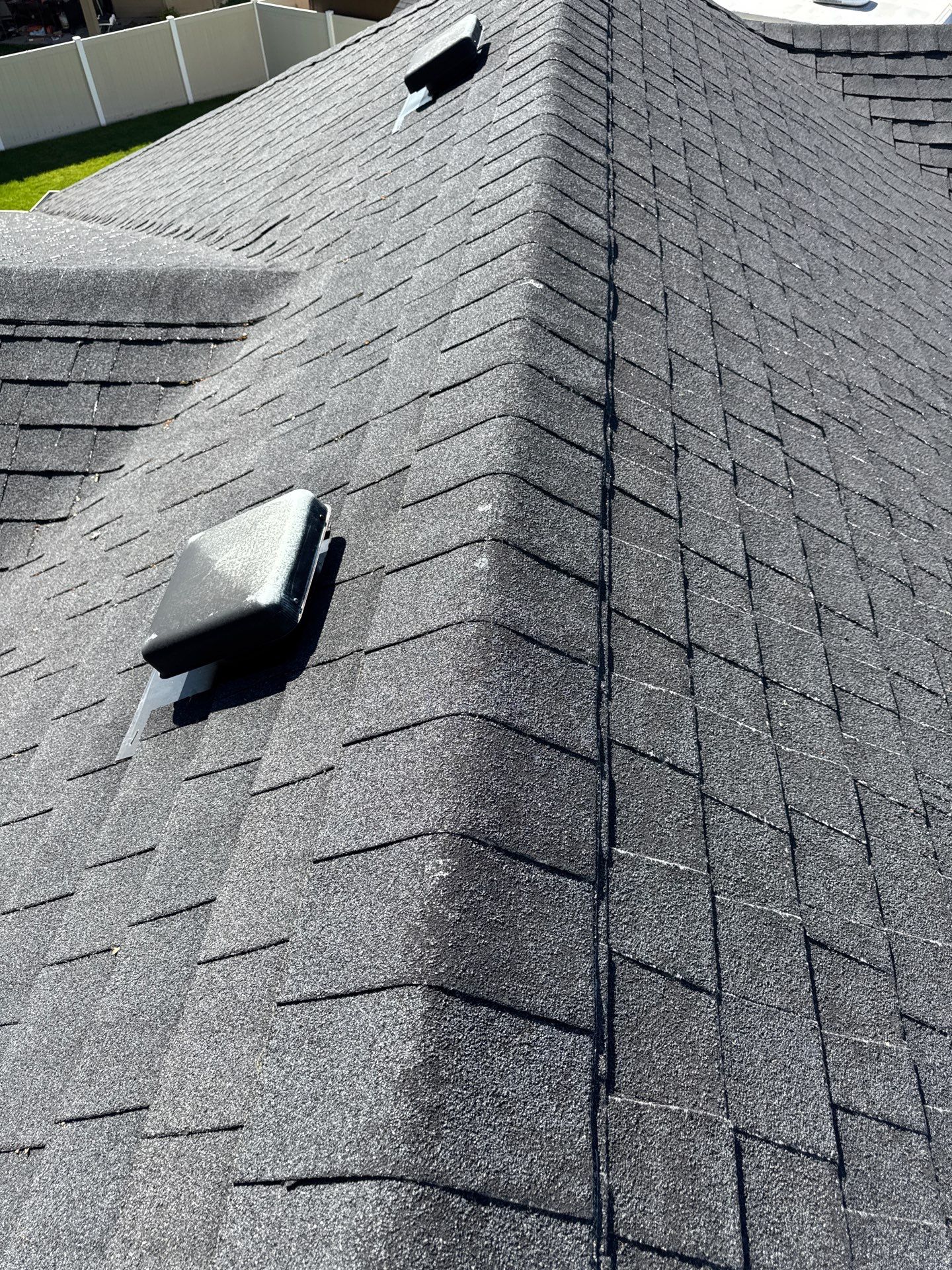 Complete Residential Roof Replacement Featuring Gray Architectural Shingles in Meridian by Olive Roofing
