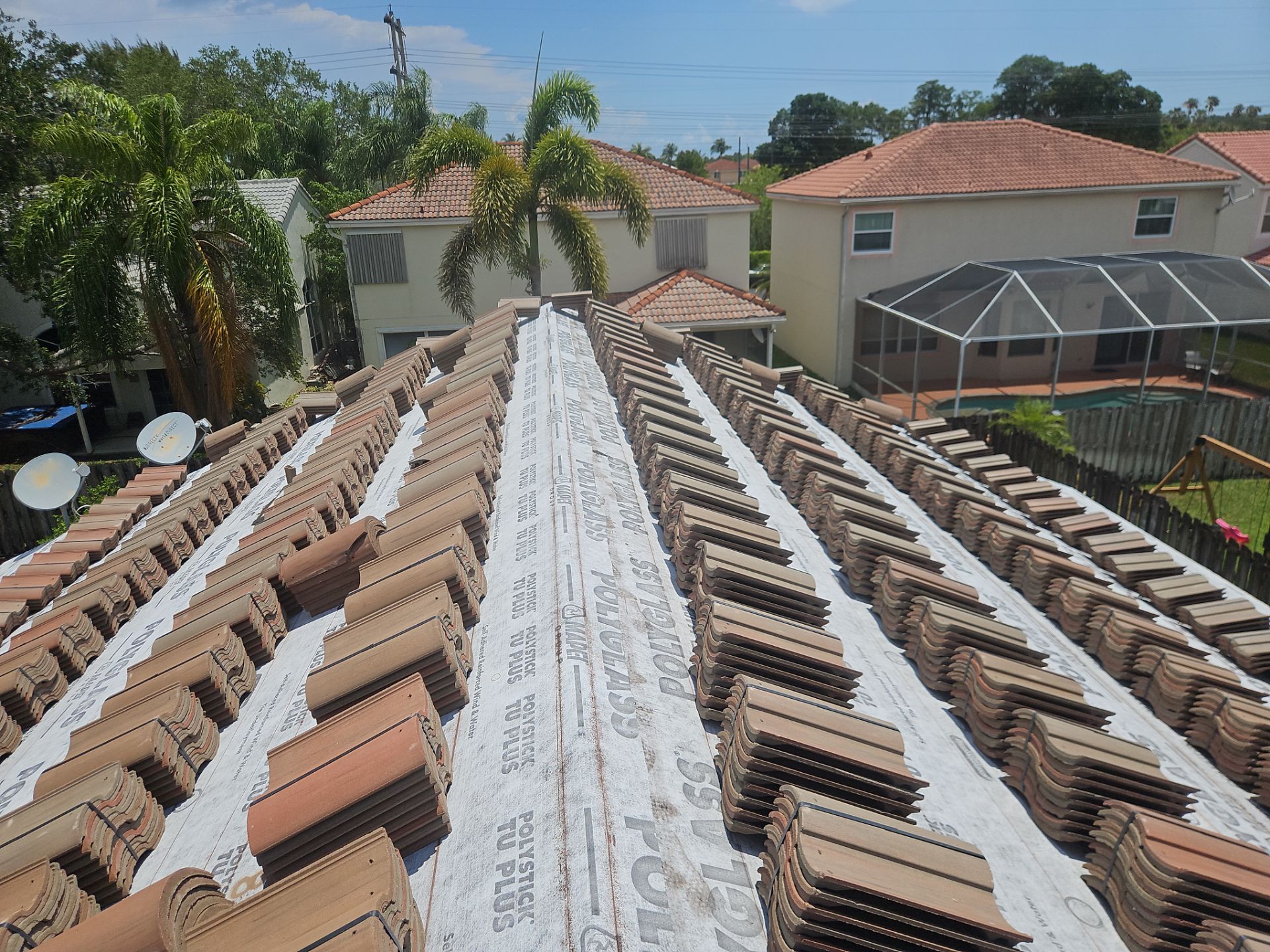 Residential Roofing Installation using WestLake Roofing Tile by BLUES BROTHERS CONSTRUCTION CORP
