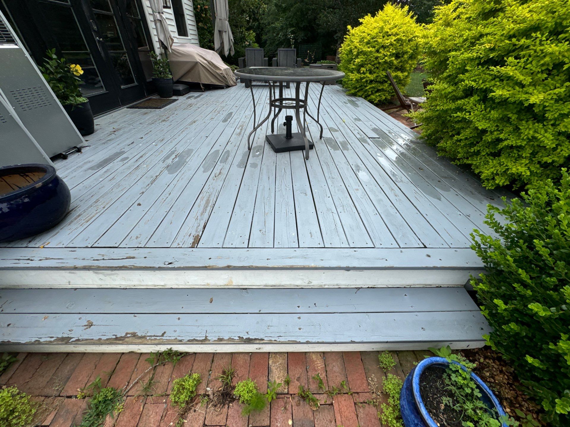 Exterior painting and Deck staining by GonzalezPainters & Contractors Inc