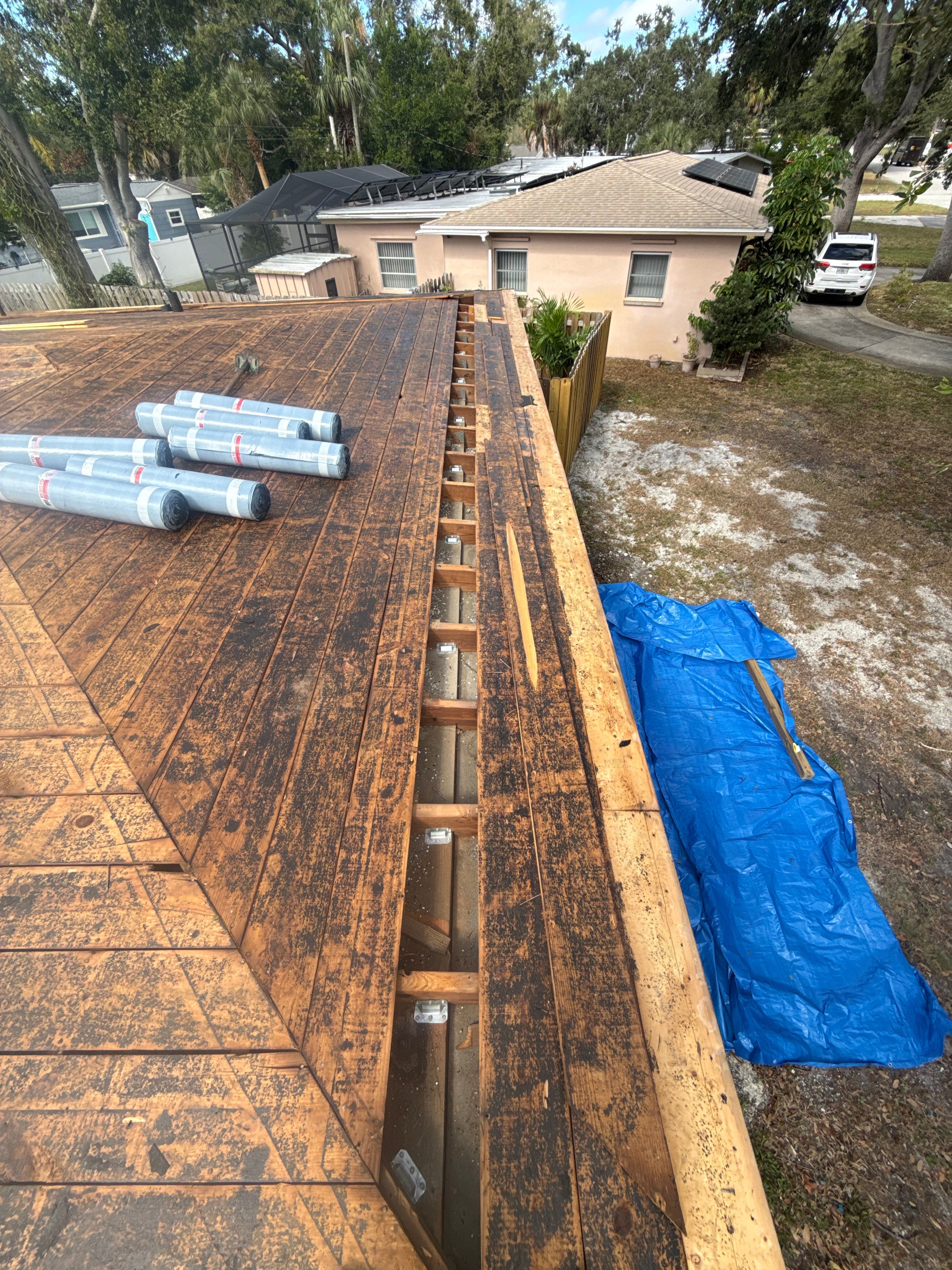 Project in St. Petersburg 33710 by Mitchell Roofing Company LLC