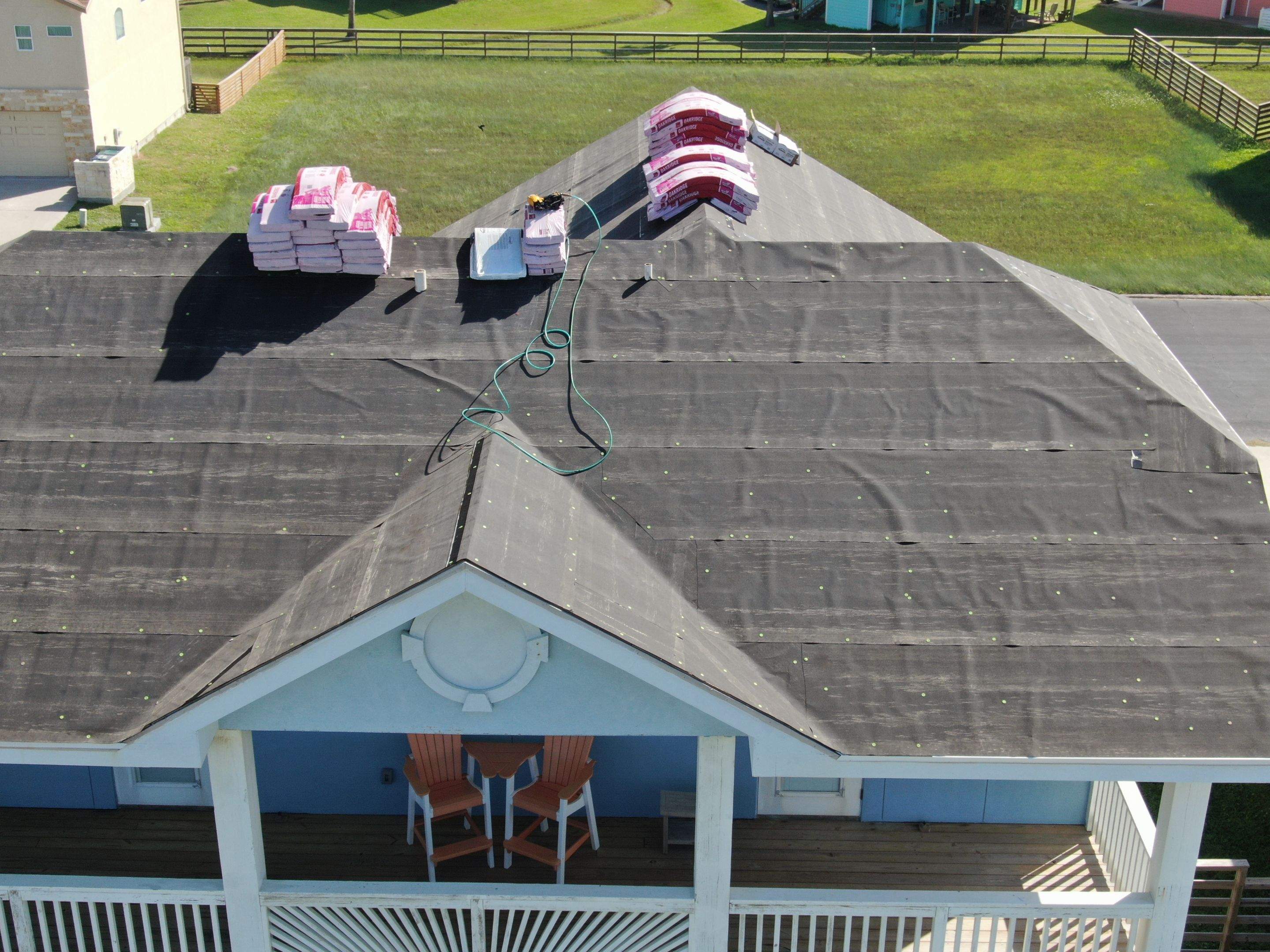 We Aint Scared of heights  by Bayfront Roofing and Construction