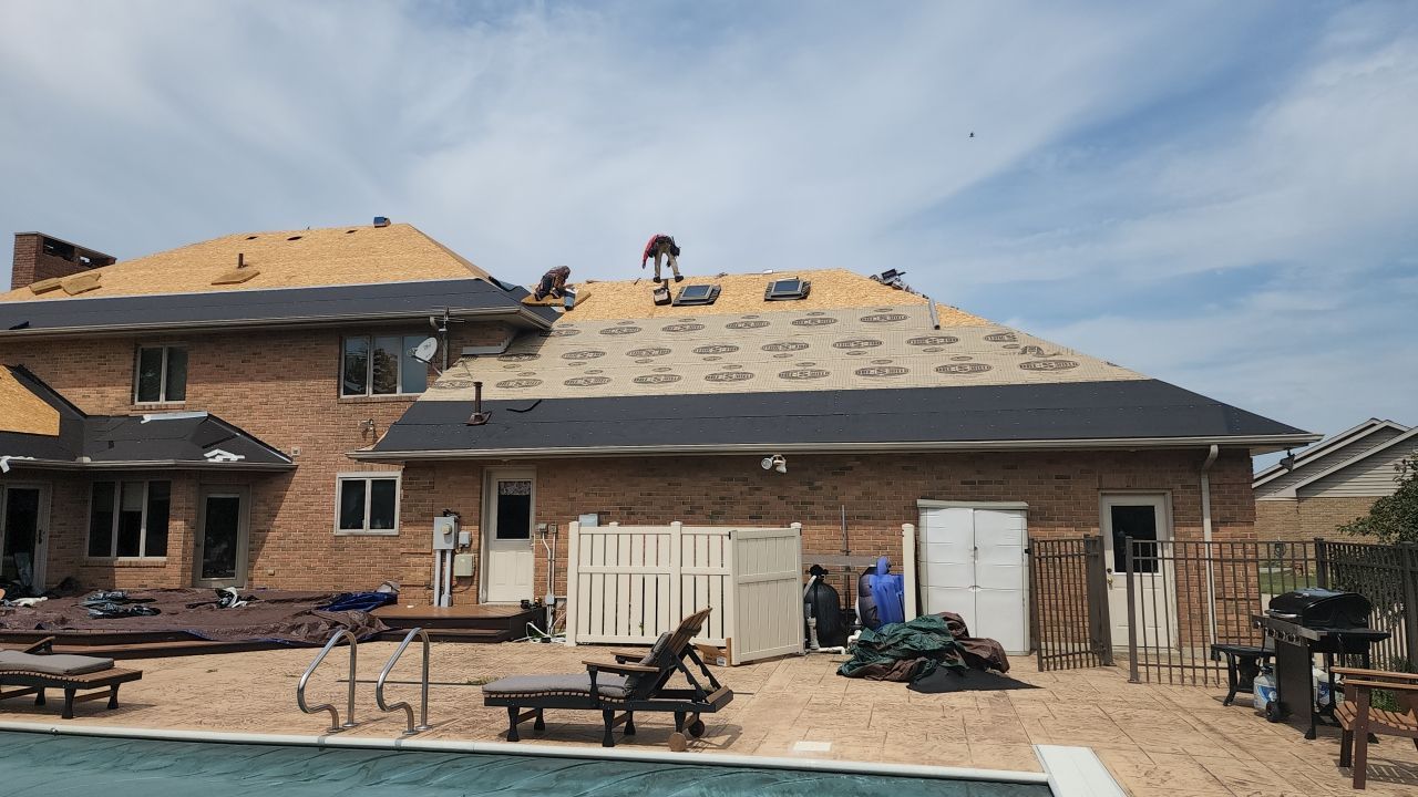 Residential Roofing Repair using GAF Timberline HDZ Shakewood by Nitro Roofing and Construction