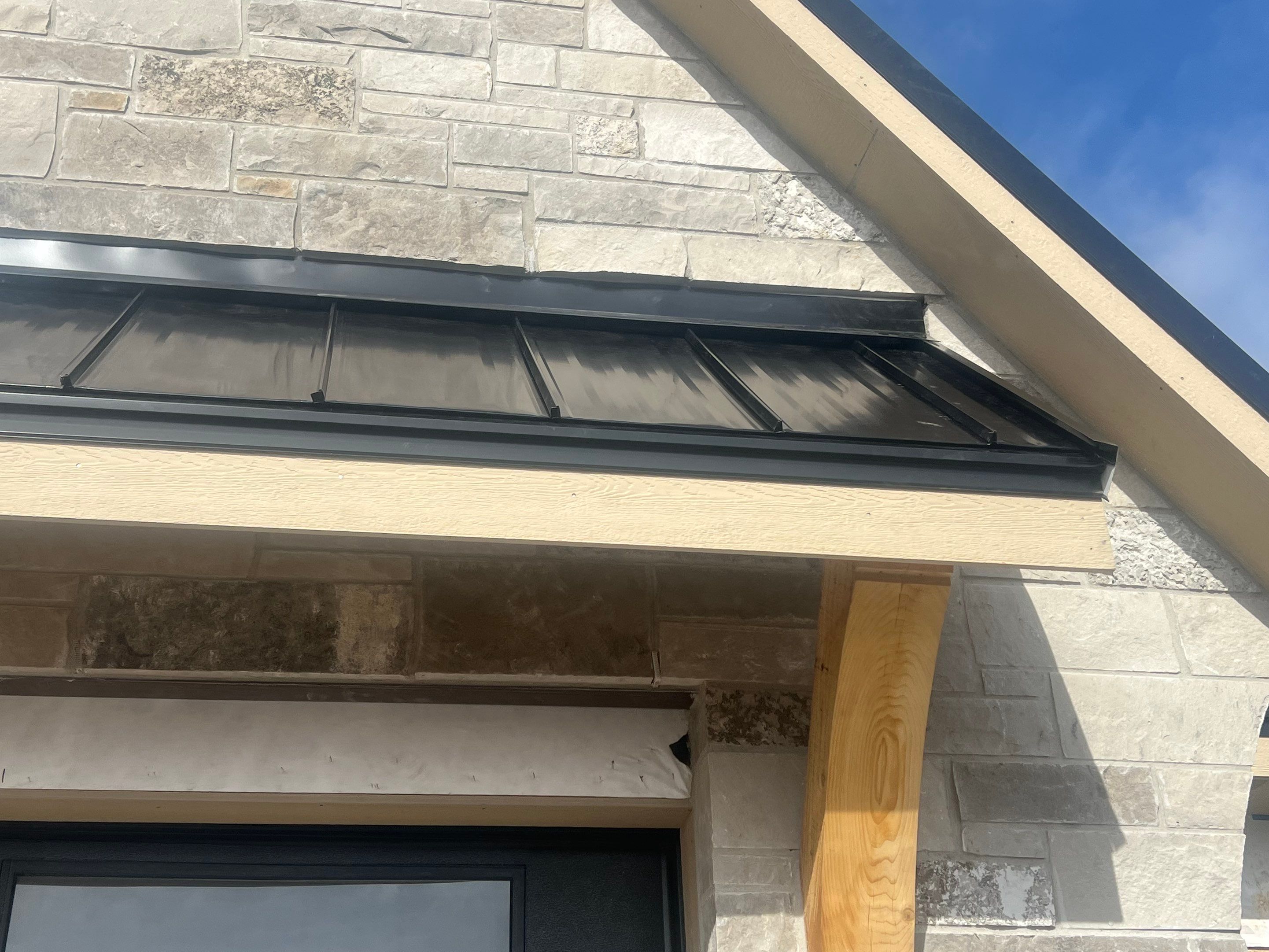 Metal roofing using Standing Seam by Stendahl Services