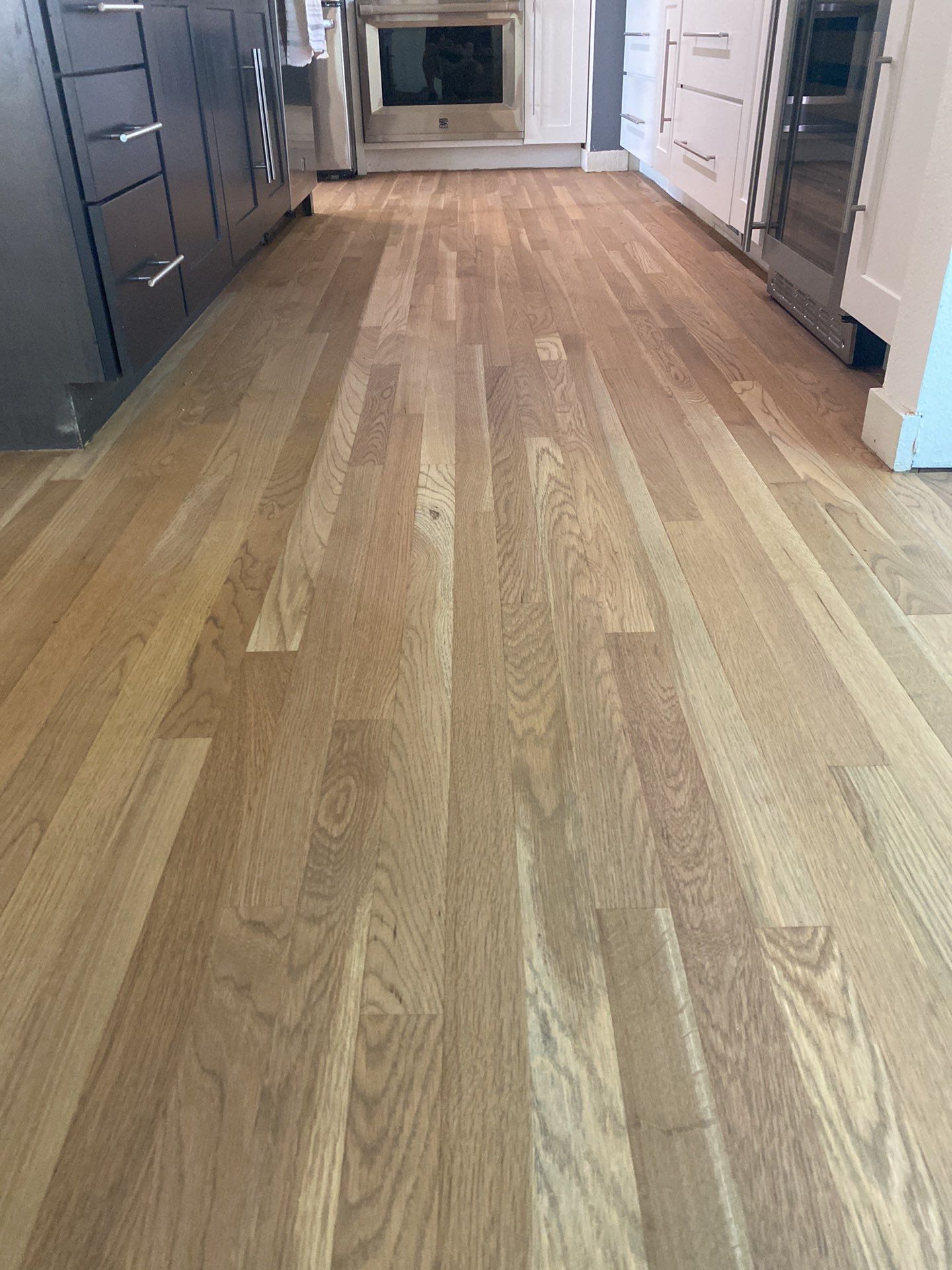 Refinished White Oak by Footprints Floors South Sacramento