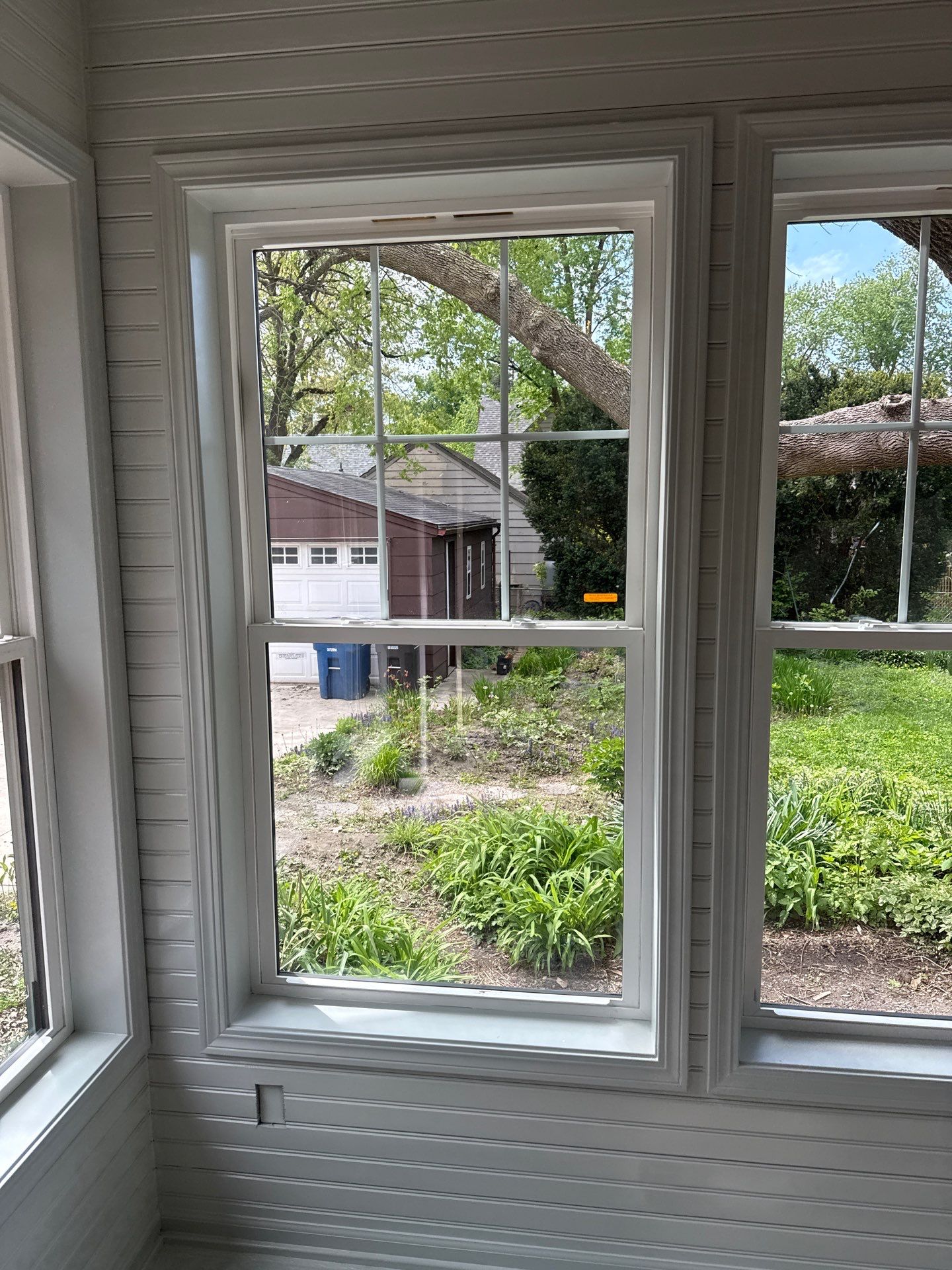 New 4 season room interior & exterior painting by Midwest Paint LLC