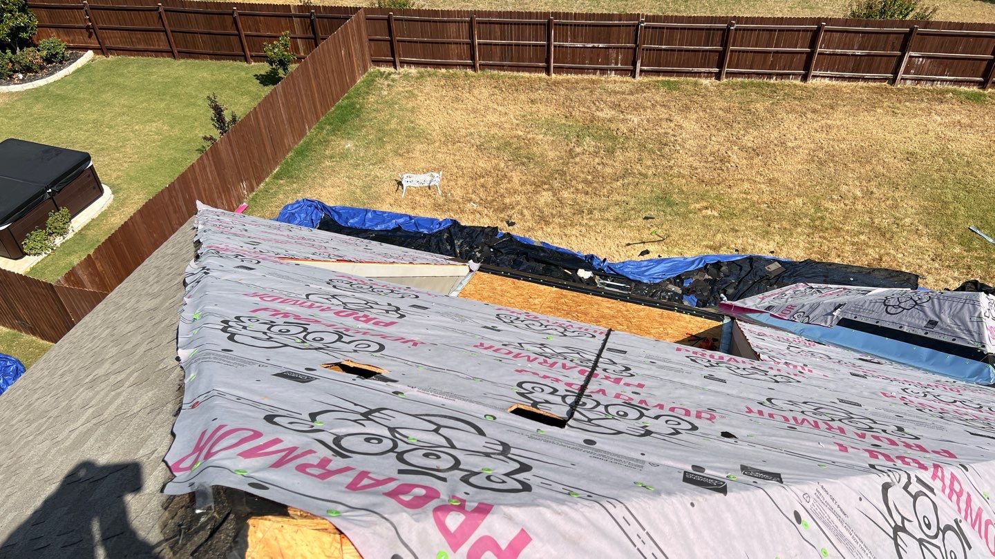 Full Roofing Replacement and Cedar Privacy Fence Installation in Leander by Caliber Restoration LLC