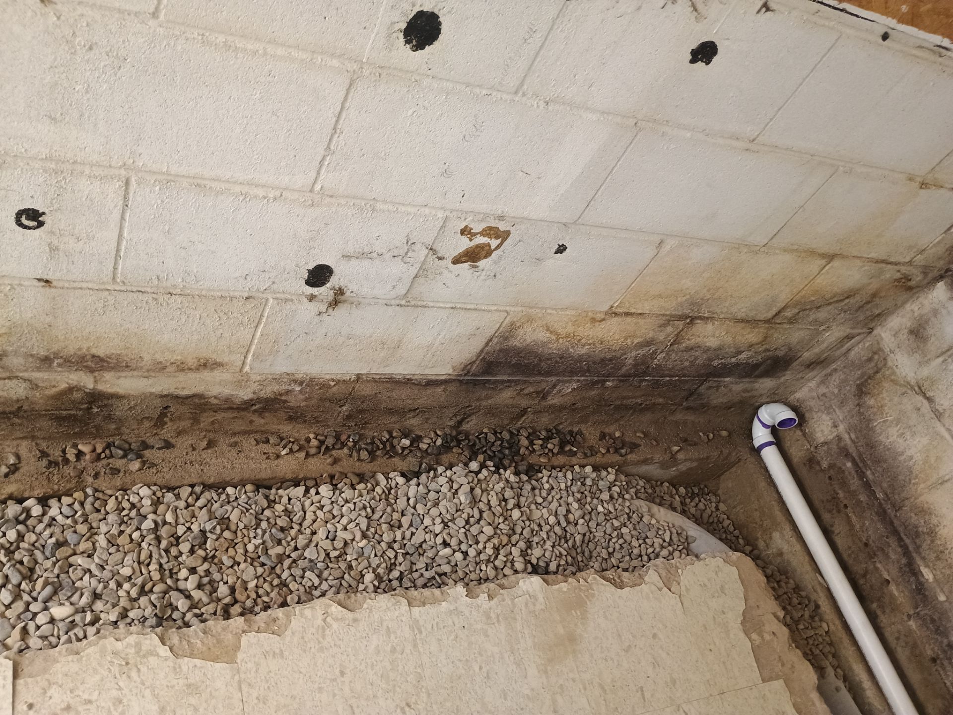 Interior Drain Tile Installation in Columbia Heights, MN by Waterproofing Northeast