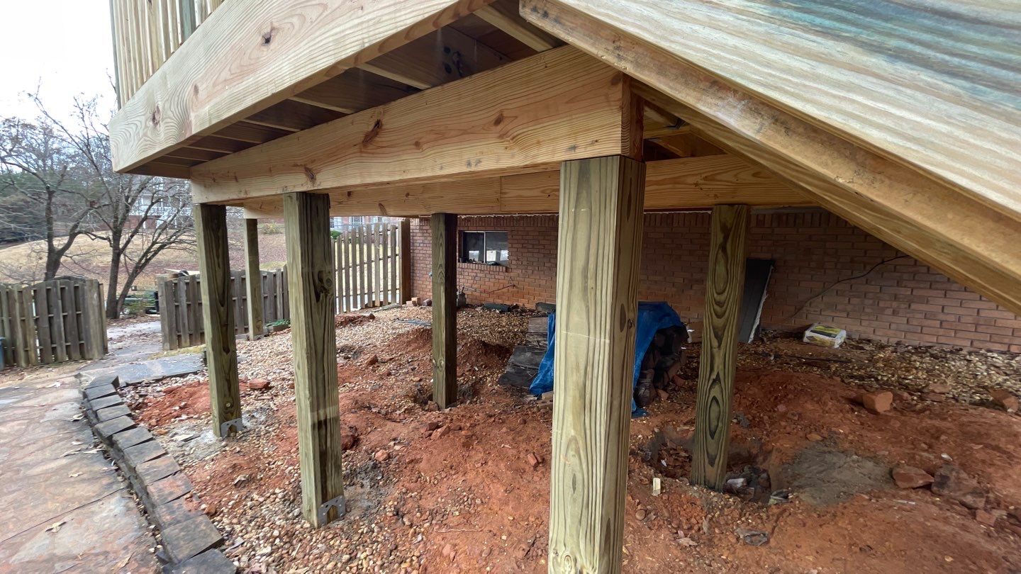 Russet Woods - Deck by Pillar and Pine